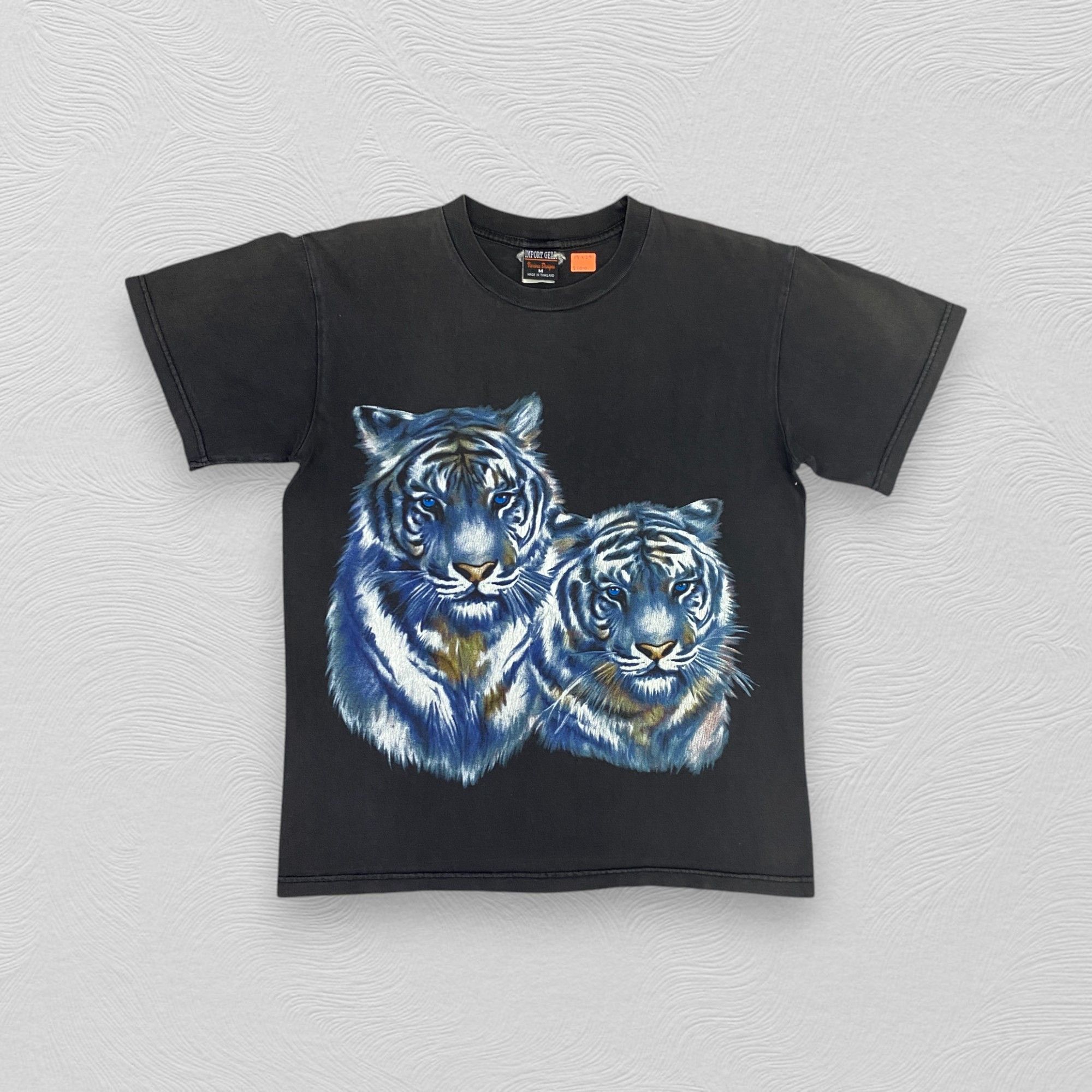 Vintage The Tiger Glow Animal T Shirt - I100