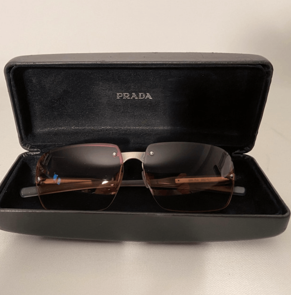 Prada PRADA Sunglasses Flame 2004 Star Mask Fire Chrome Silver Size ONE SIZE - 4 Thumbnail