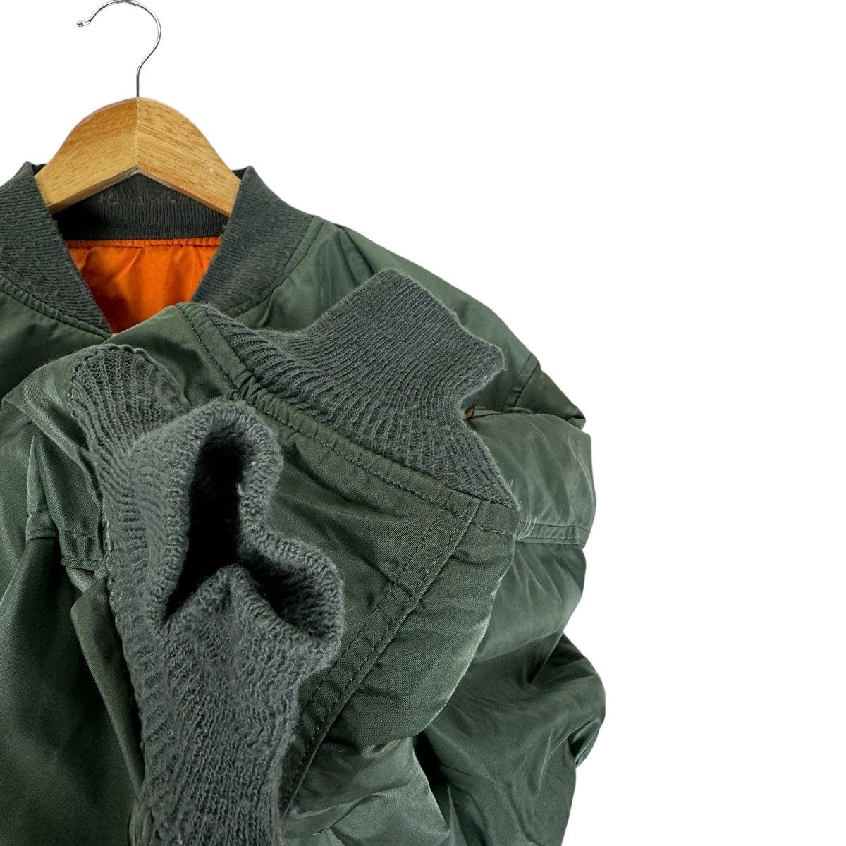 Alpha Industries 🌟ALPHA INDUSTRIES REVERSIBLE TYPE MA 1 FLYER BOMBER JACKET Size US XL / EU 56 / 4 - 10 Thumbnail