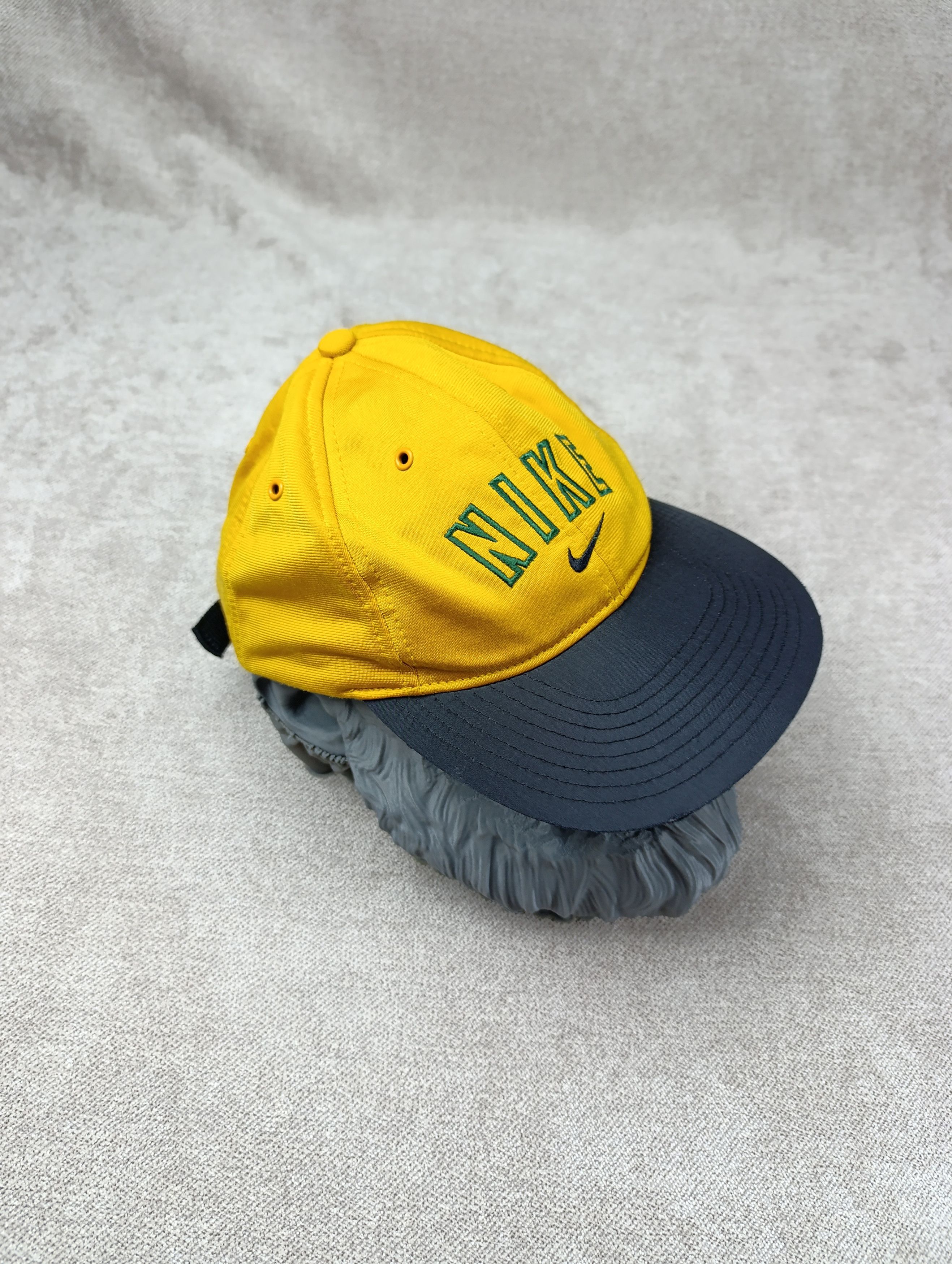 Nike NIKE VINTAGE NYLON VINTAGE CAP HAT YELLOW Size ONE SIZE - 3 Thumbnail