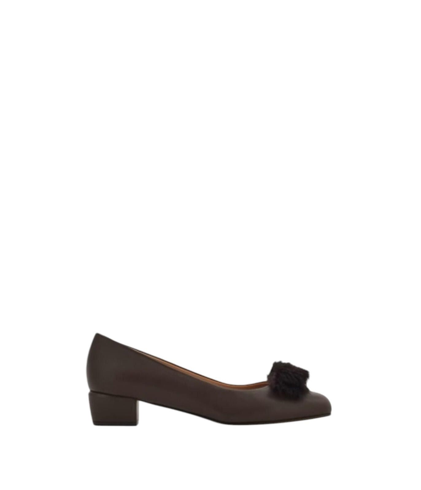 Salvatore Ferragamo Ferragamo Vara Block Heel Pump Size ONE SIZE - 1 Thumbnail