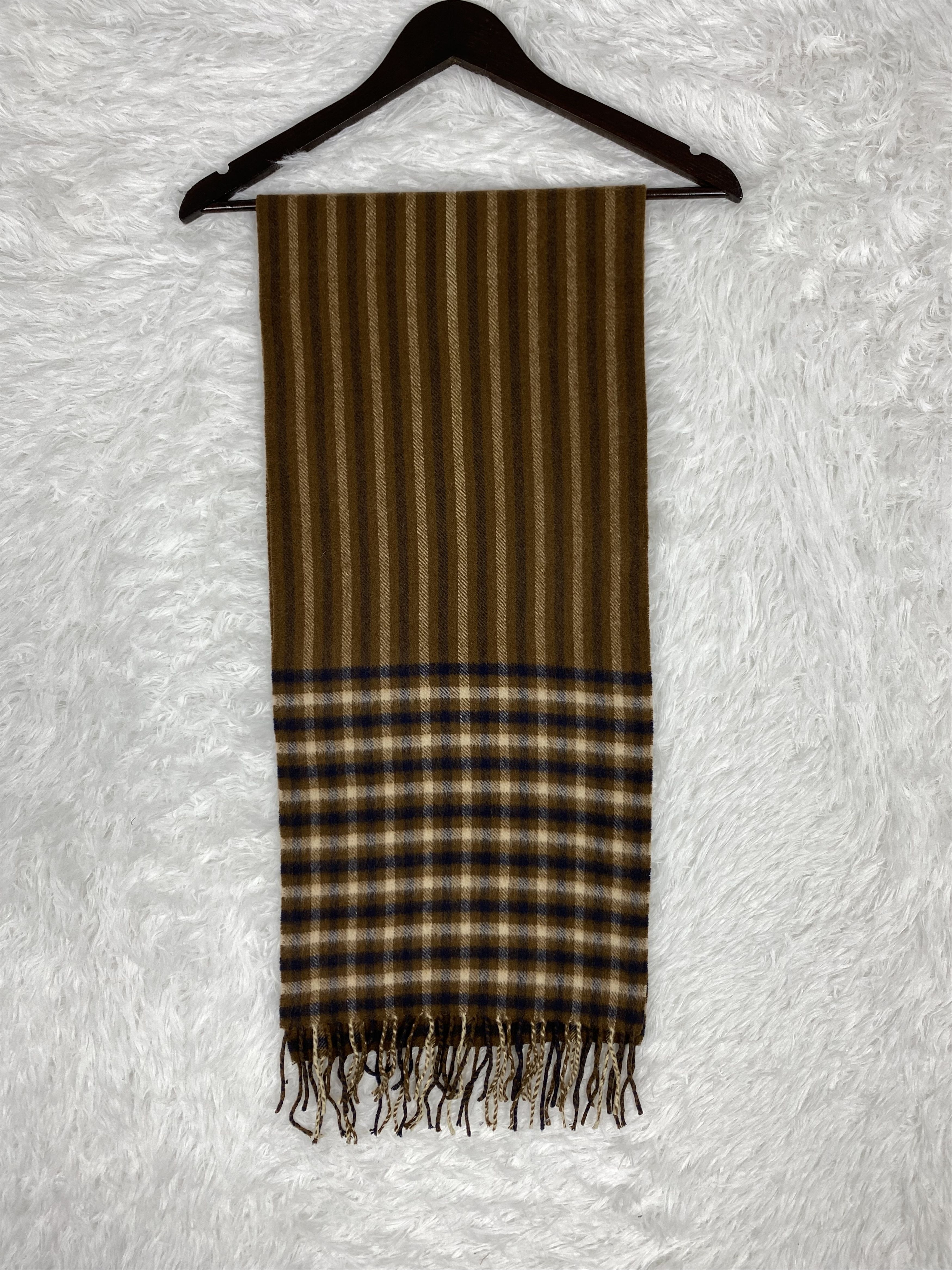 Aquascutum Vintage Aquascutum Scarf / Muffler Neckwear PM0038 Size ONE SIZE - 8 Thumbnail