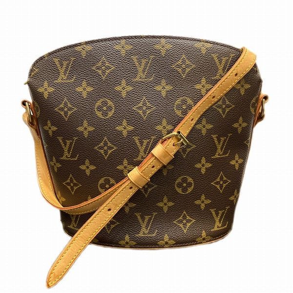 Louis Vuitton Louis Vuitton Louis Vuitton Monogram Drouot Shoulder Bag M51290 Canvas Crossbody Bag M51290 in Good Condition Size ONE SIZE - 1 Thumbnail