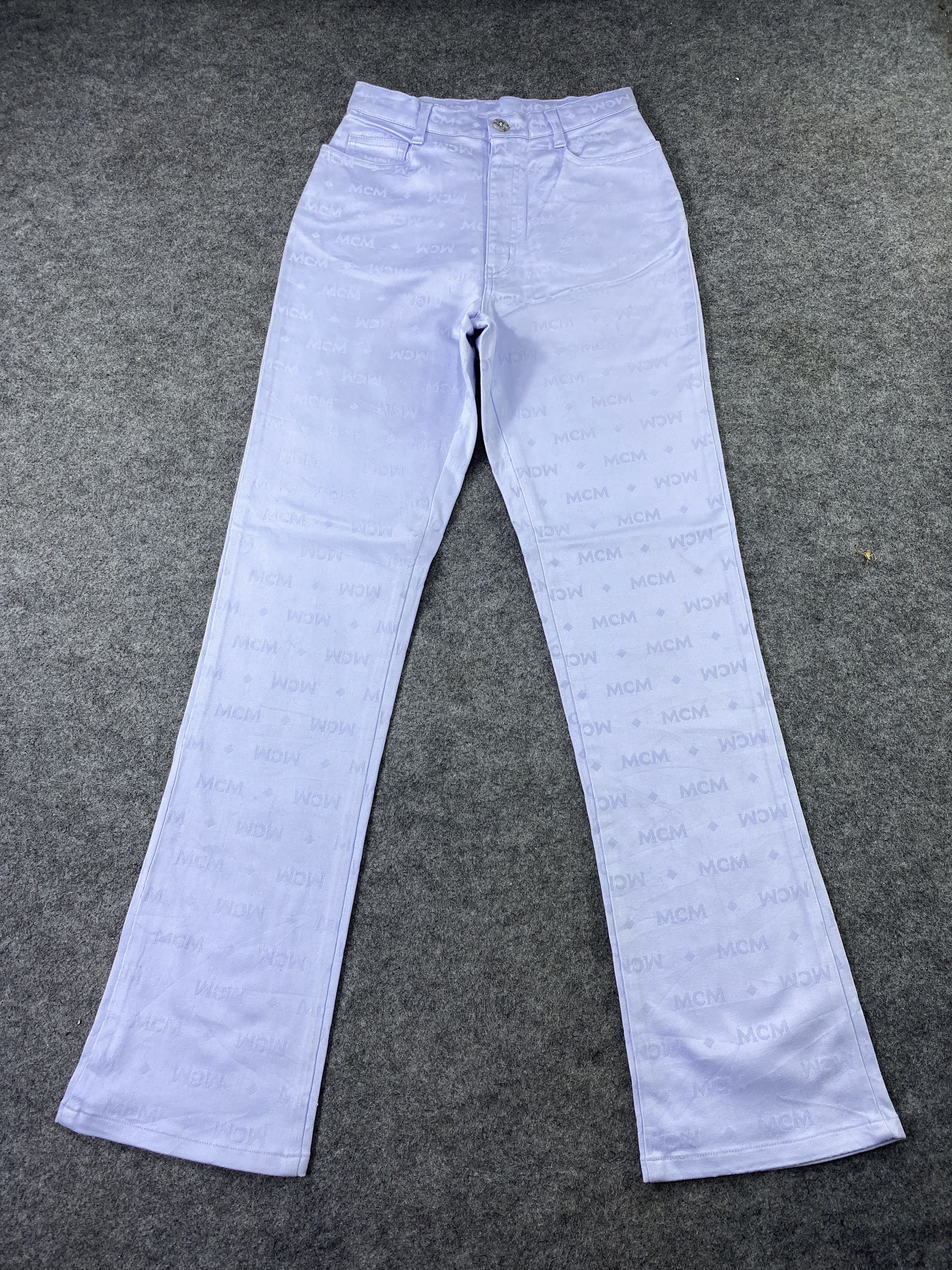 MCM Vintage MCM Monogram Jeans - J1094 Size 25" / US 0 / IT 36 - 2 Thumbnail