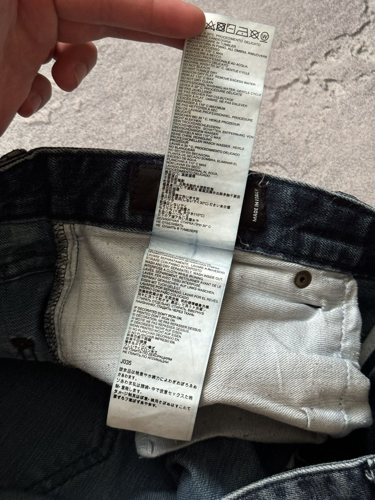 Dsquared2 Dsquared2 54 distressed denim pant trouser Jean chino y2k Size US 36 / EU 52 - 19 Thumbnail