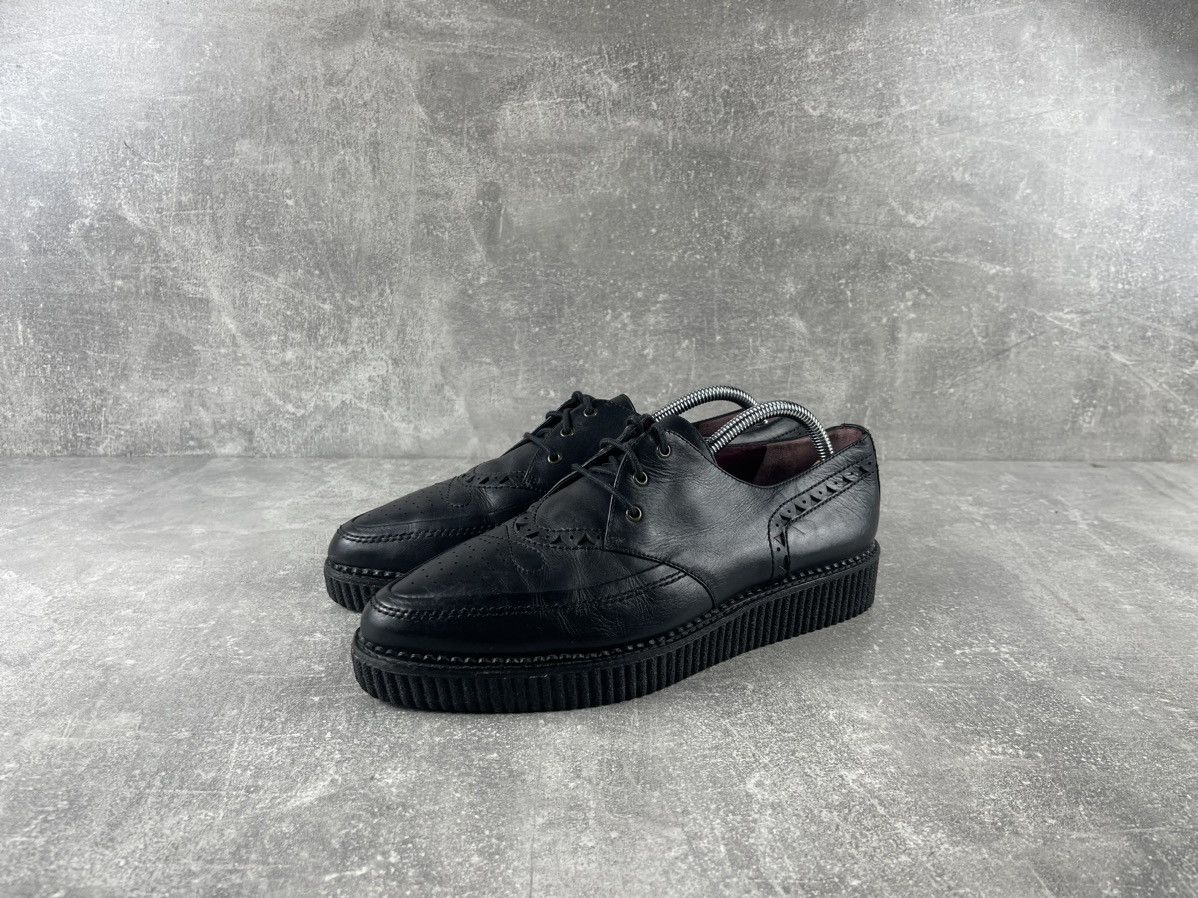Marc by Marc Jacobs Marc by Marc Jacobs Leather Creeper Shoes Thick Rubber Sole Size US 11 / IT 41 - 1 Thumbnail