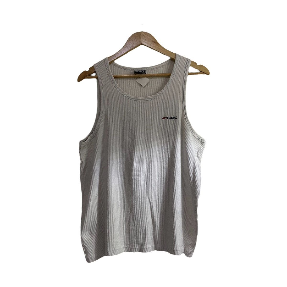 O'Neill TANK TOP IN WHITE SURFING Y2K ONEIL USA Size US M / EU 48-50 / 2 - 1 Thumbnail