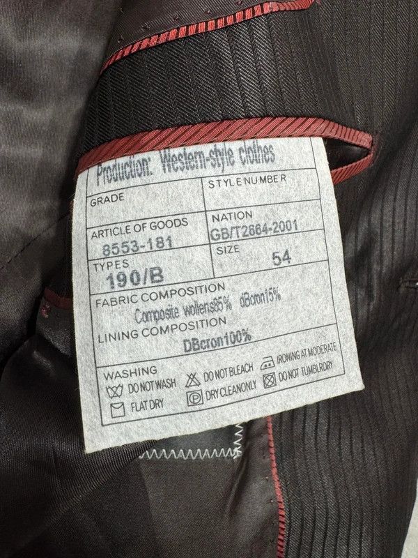 Giorgio Armani Giorgio Armani Le Collezioni Wool Blazer Vintage 54 XL new Size 54R - 11 Thumbnail