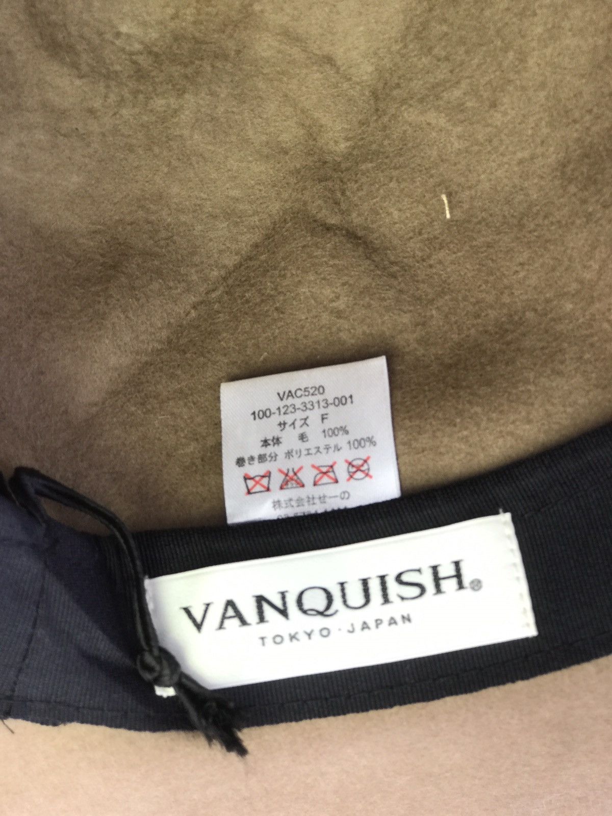 Vanquish Vanquish hat fedora hat Size ONE SIZE - 3 Thumbnail