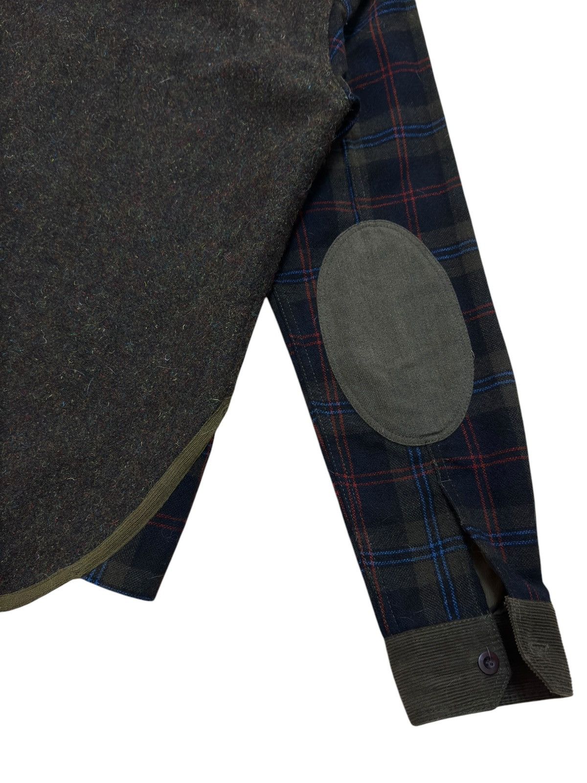Comme des Garcons Junya Watanabe Commes Des Garçons Plaid Button Up Jacket Size US L / EU 52-54 / 3 - 9 Thumbnail