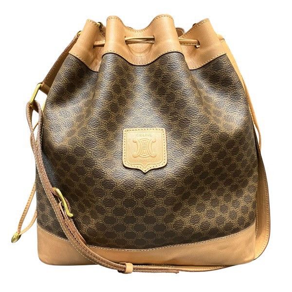 Celine Celine CELINE Macadam Leather Shoulder Bag Leather Shoulder Bag M13 DUTY FREE for USA Size ONE SIZE - 1 Thumbnail