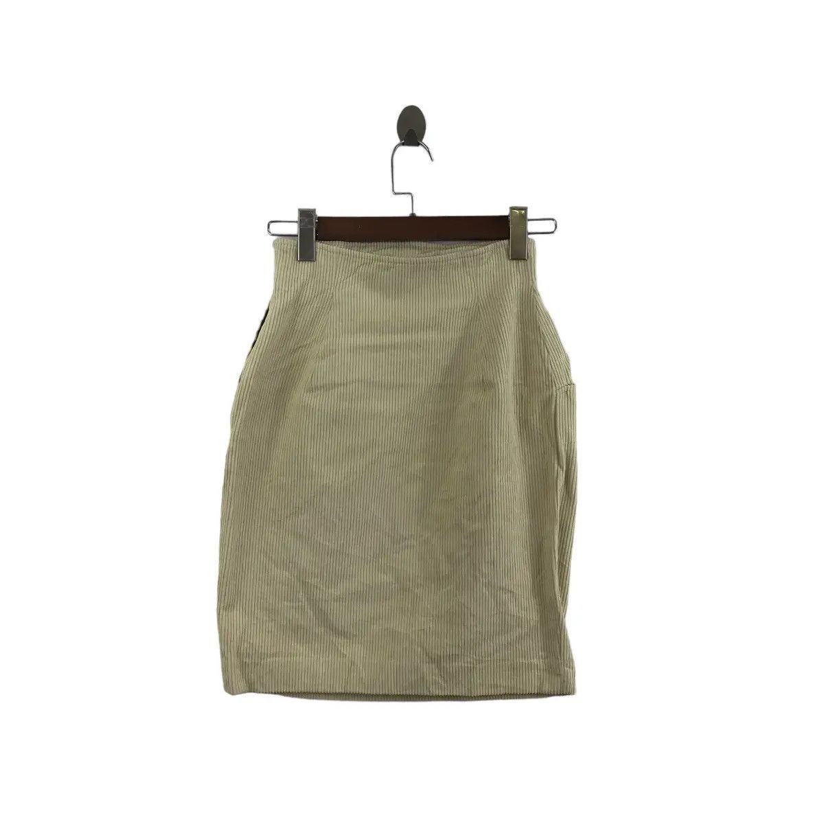 Junko Shimada Vintage JUNKO SHIMADA 49 AV Pencil Tulip Cowl Midi Skirt Size 24" / US 00 / IT 34 - 2 Thumbnail