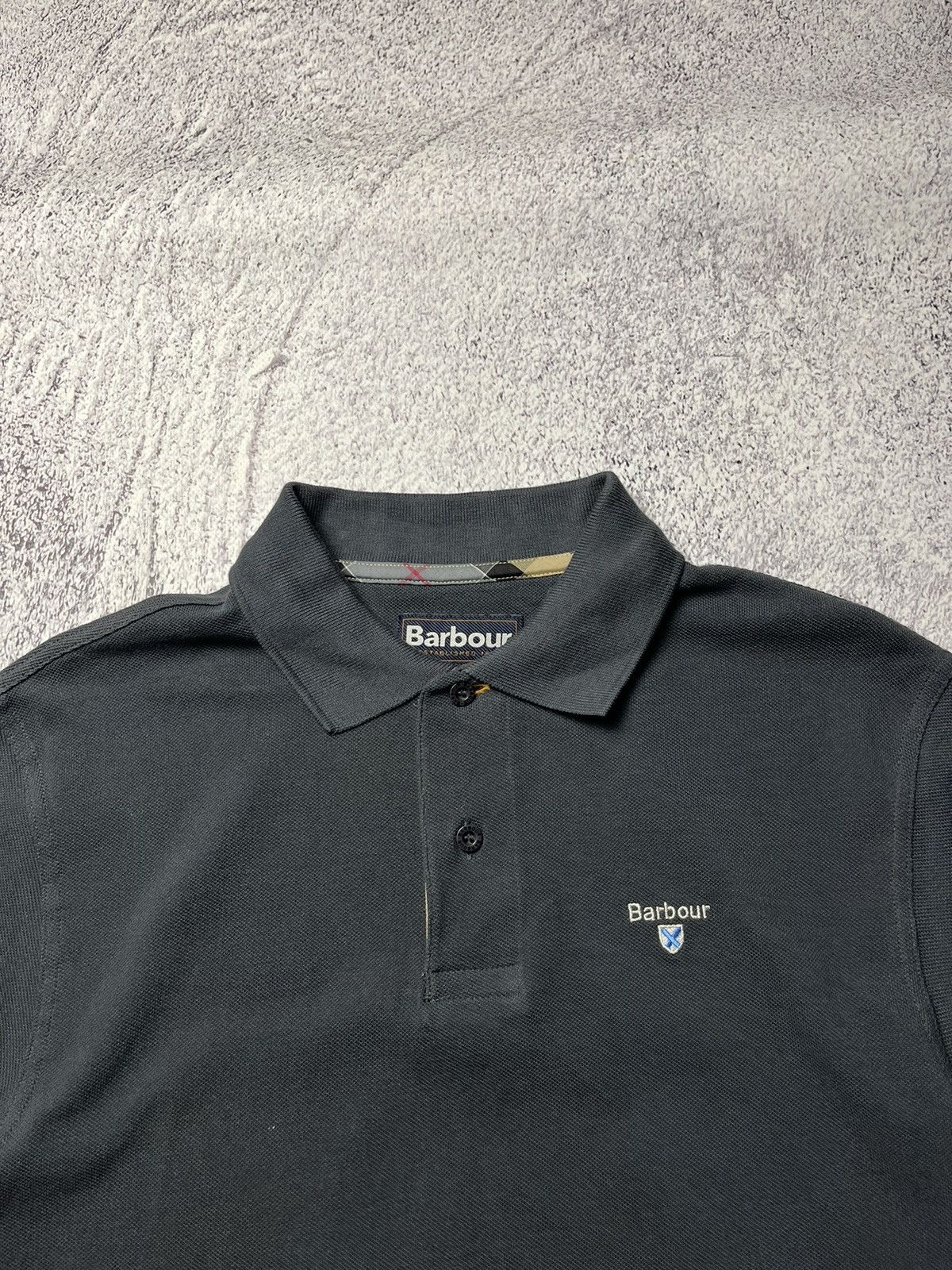 Barbour Vintage Mens Polo Barbour Logo T-Shirt Top Size US M / EU 48-50 / 2 - 8 Thumbnail