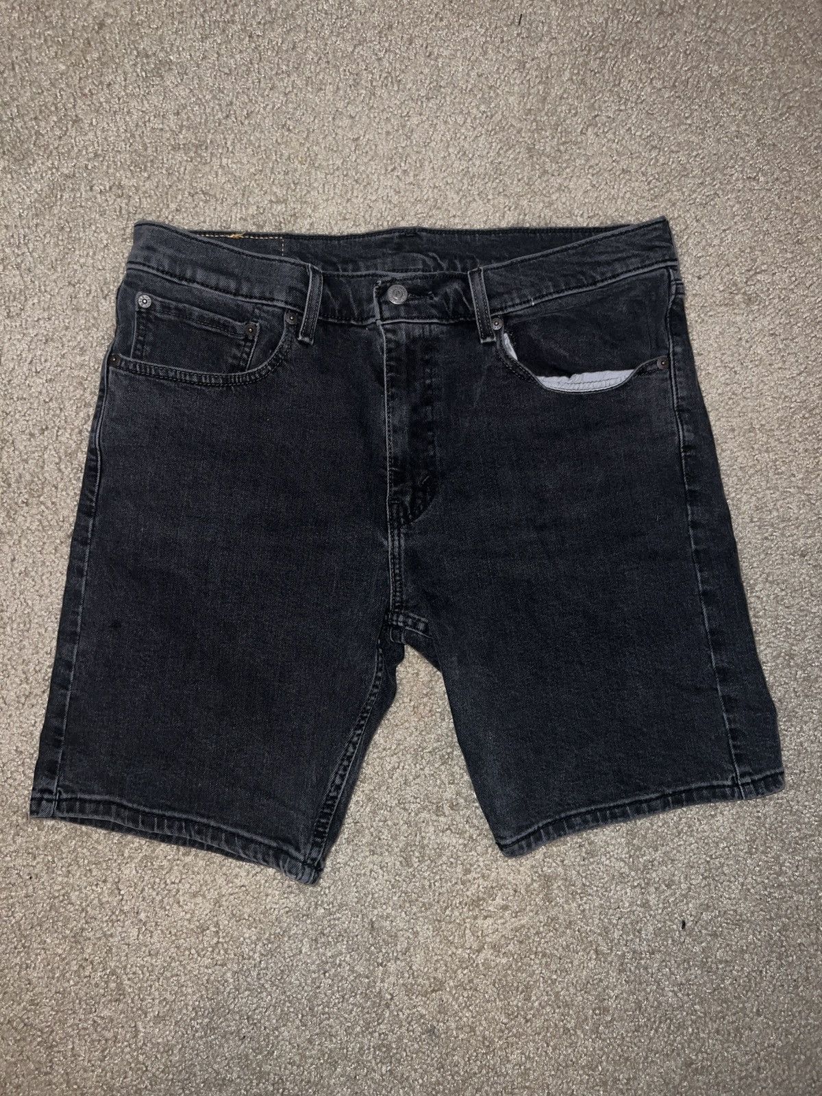 Levi's New Levi jorts black Size US 34 / EU 50 - 1 Thumbnail