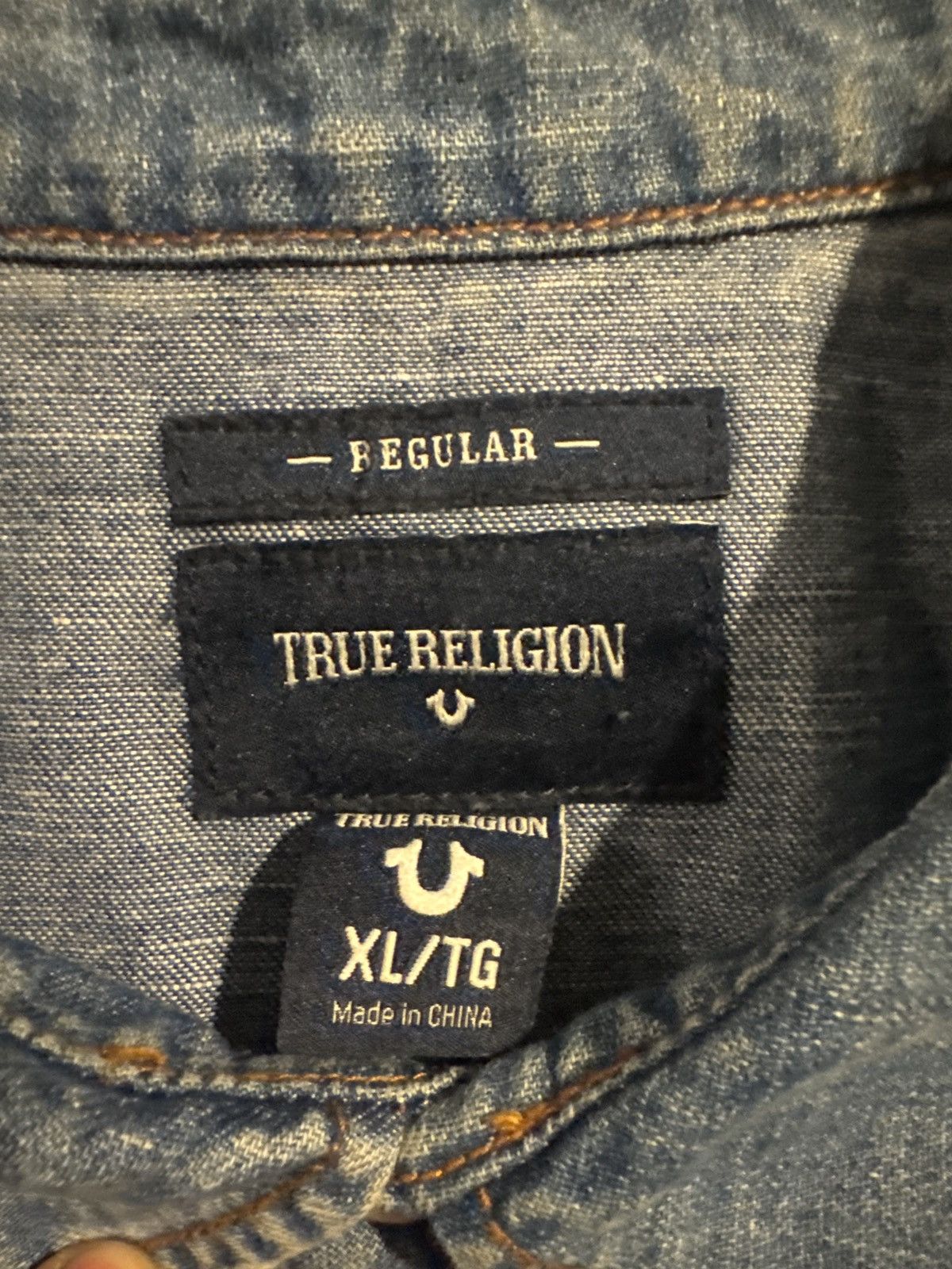 True Religion Western button up shirt Size US XL / EU 56 / 4 - 4 Thumbnail