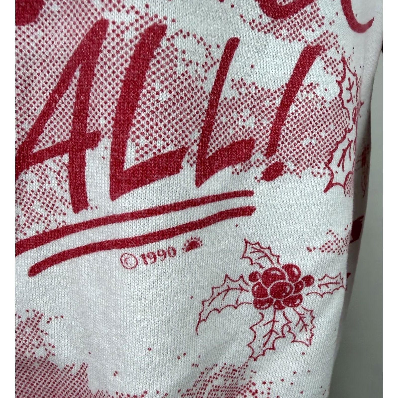 Gloverall VINTAGE Mens Small Christmas Sweatshirt Shirt Size US S / EU 44-46 / 1 - 4 Thumbnail