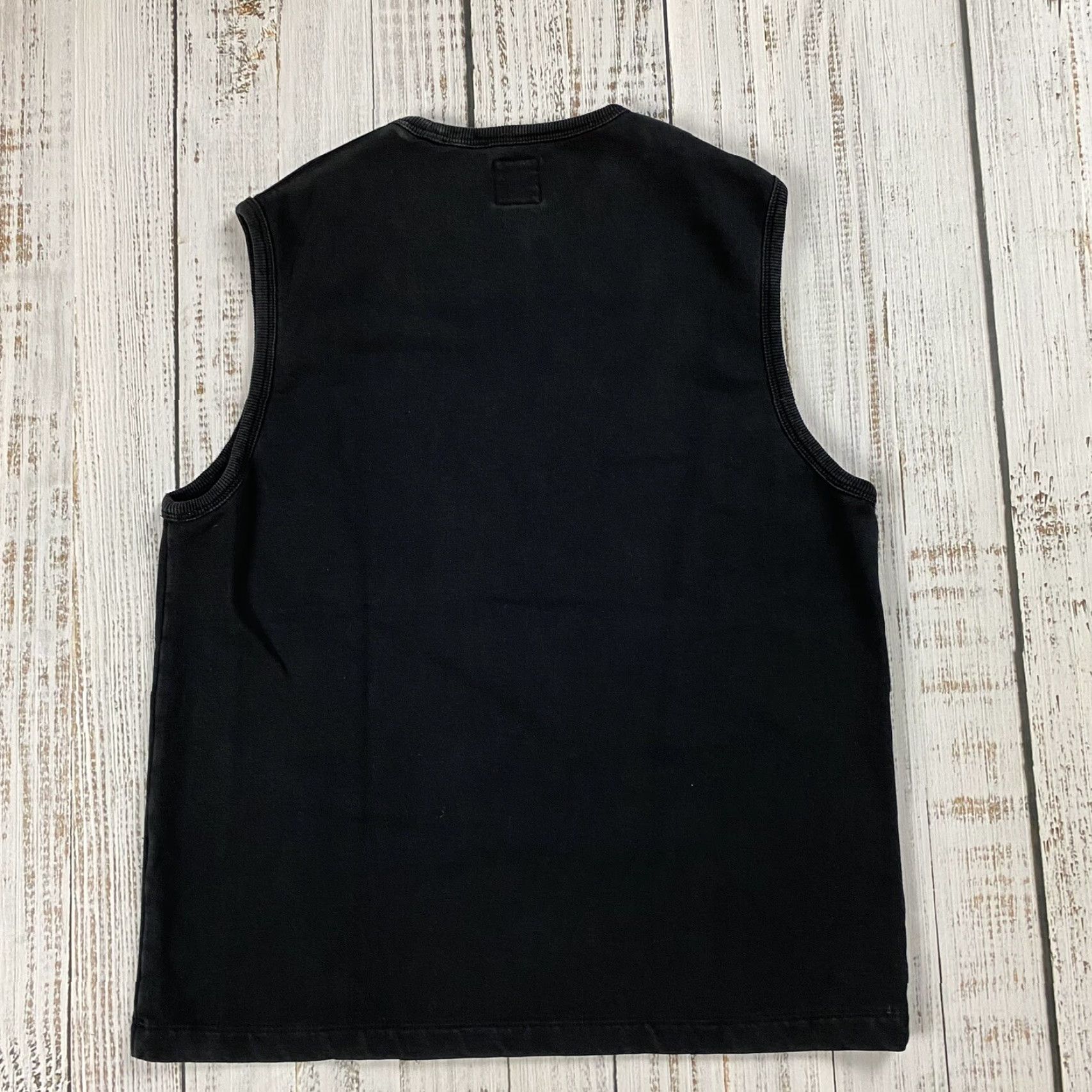Nautica VINTAGE Nautica Competition Sleeveless Cut-Off Sweatshirt Tank Black Beach Surf Adult Medium Size US M / EU 48-50 / 2 - 6 Thumbnail