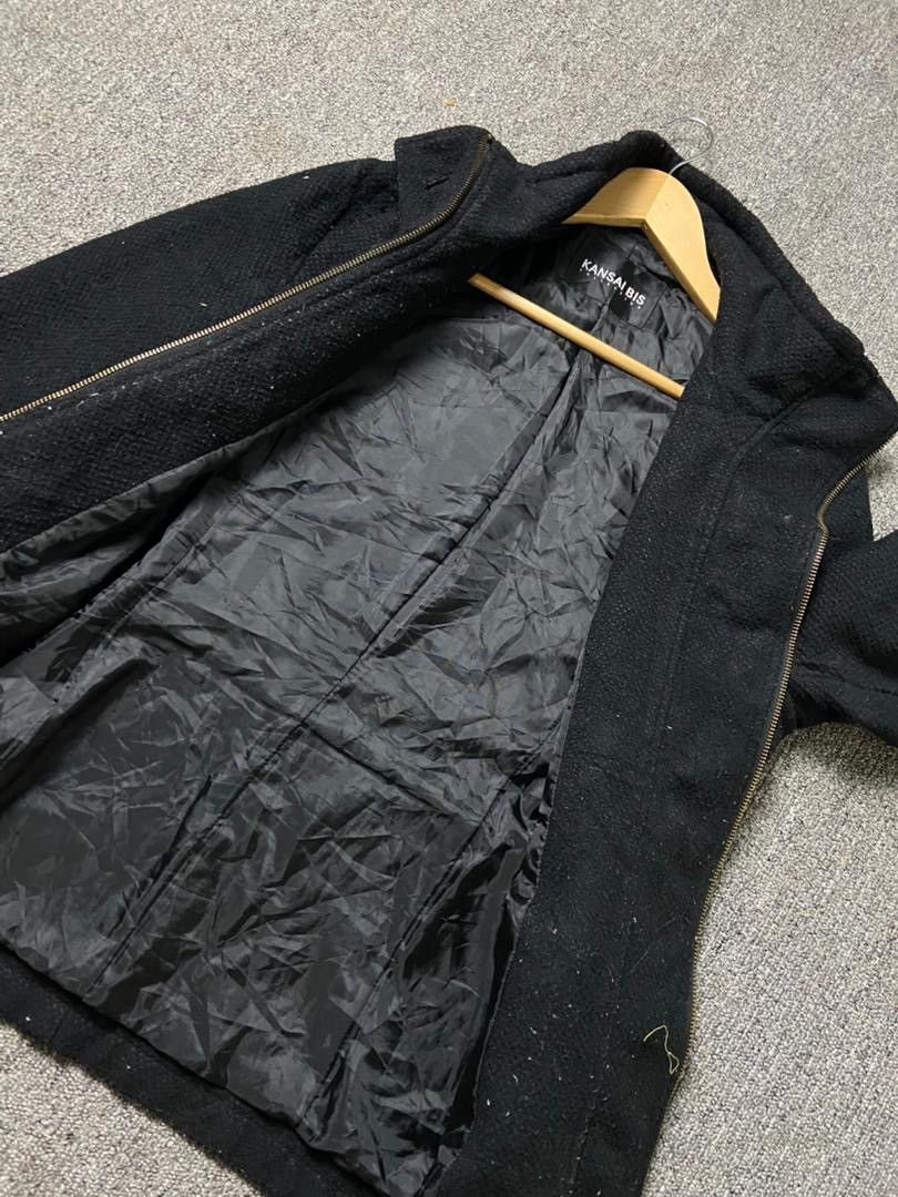 Japanese Brand Kansai Bis Collection Wool Jacket (188) Size US S / EU 44-46 / 1 - 7 Thumbnail