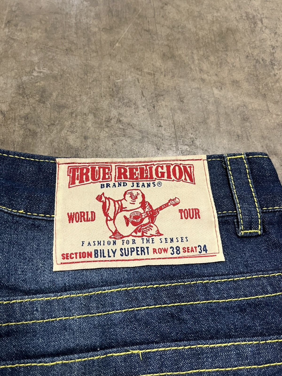 True Religion × Vintage True religion Billy super T vintage baggy fit denim rare Size US 36 / EU 52 - 7 Thumbnail