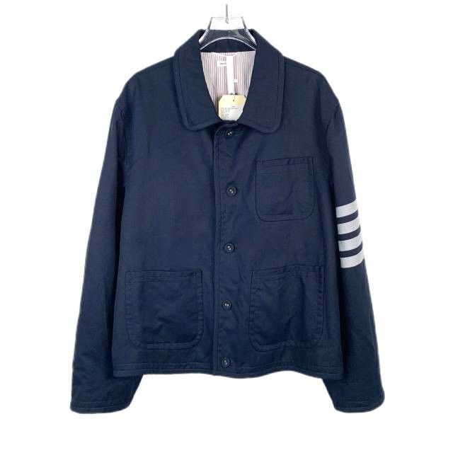 Thom Browne Thom Browne New York Classic Four-Bar Lapel Jacket Size 2 Bl Size US M / EU 48-50 / 2 - 1 Thumbnail
