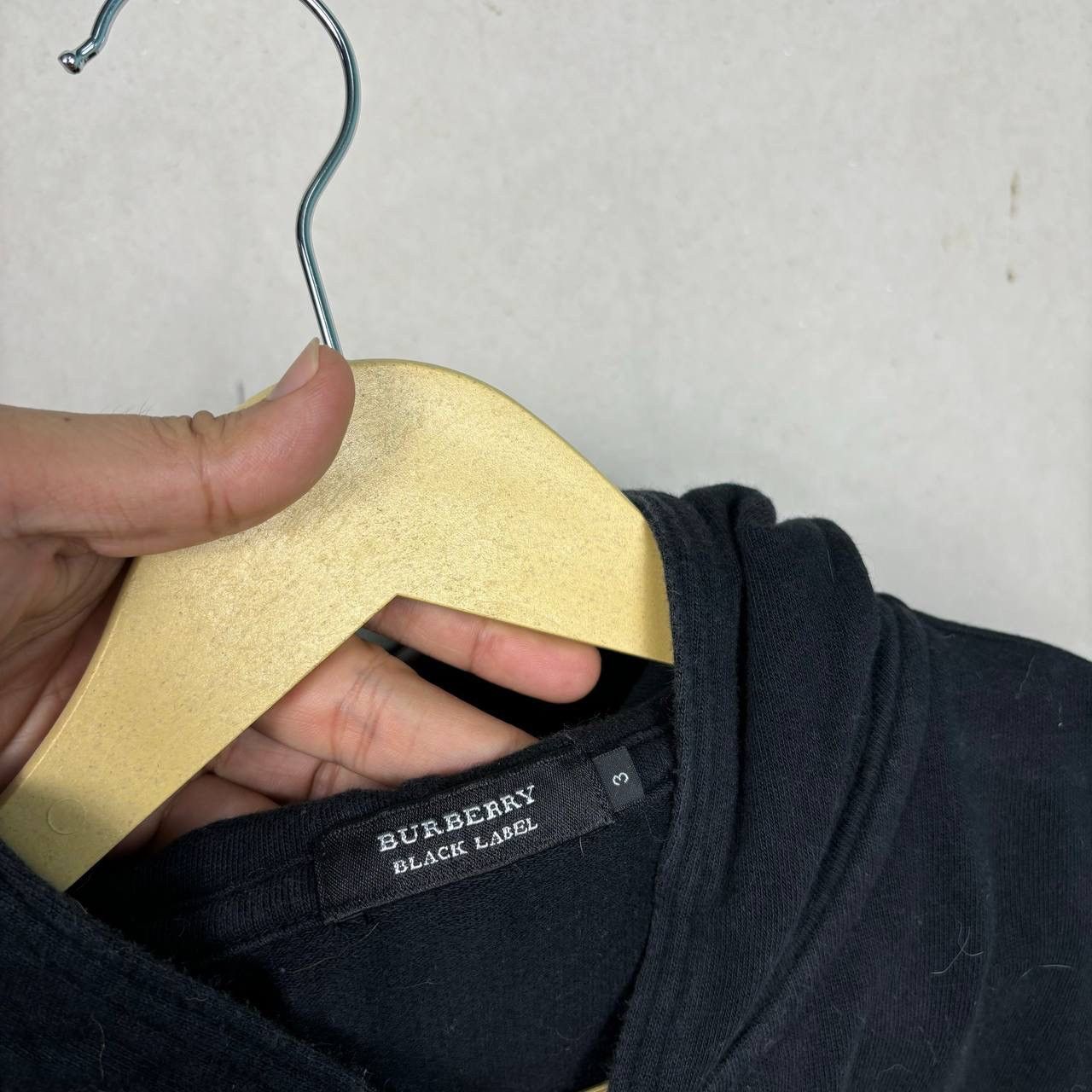 Burberry Burberry Black Label Zip Hoodie Short Sleeve Black M Y2K Size US M / EU 48-50 / 2 - 4 Thumbnail
