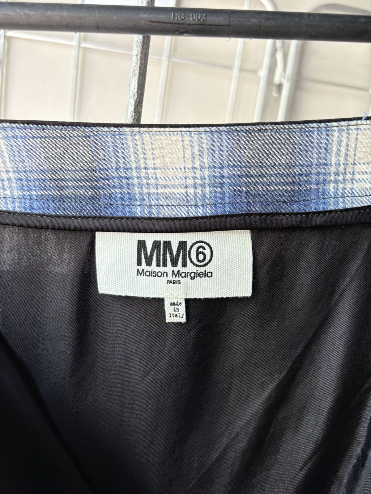 Maison Margiela MM6 Maison Margiela layered plaid skirt Size 26" / US 2 / IT 38 - 22 Thumbnail