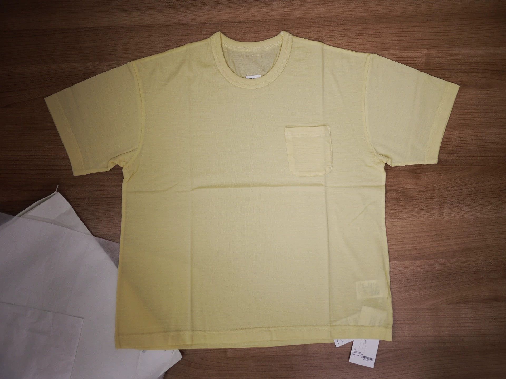 Visvim 25SS VISVIM JUMBO TEE SUPERFINE PL.YELLOW Size 1 Size US S / EU 44-46 / 1 - 1 Thumbnail