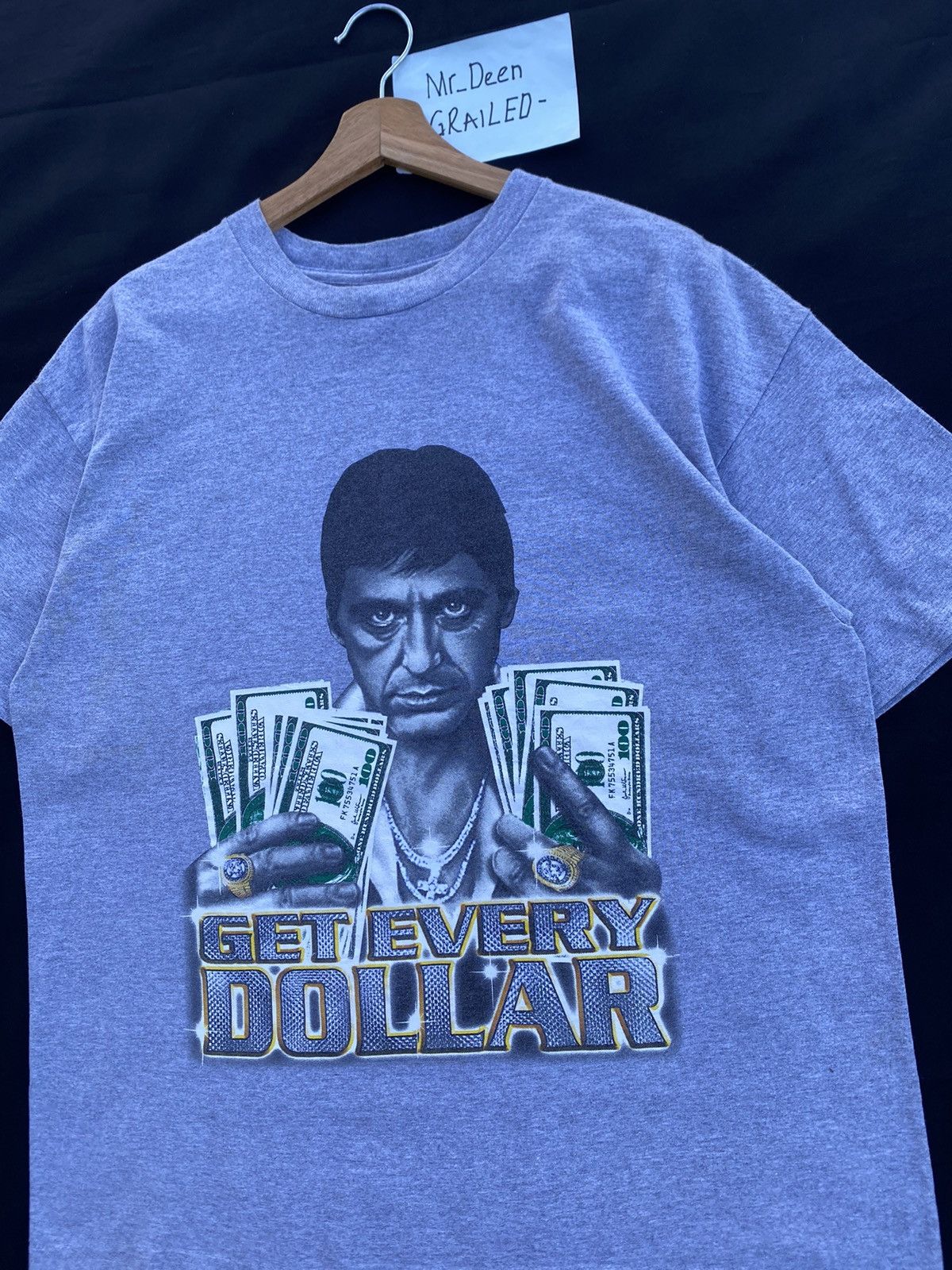 Vintage Vintage 90s Scarface “Tony Montana” Mob Gangster Crime Drama Size US XL / EU 56 / 4 - 7 Thumbnail