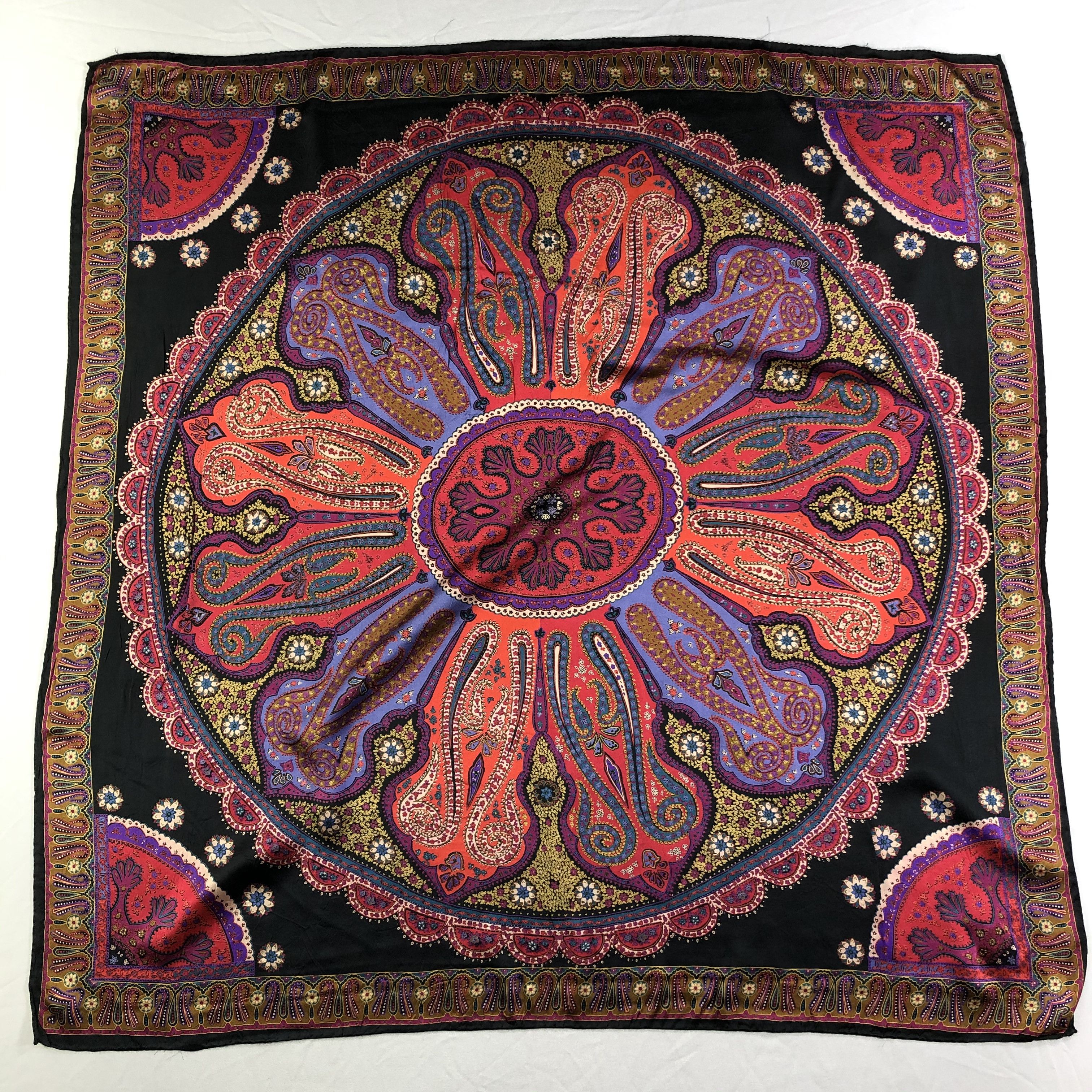 Vintage Vintage Silk Scarf Size ONE SIZE - 2 Thumbnail