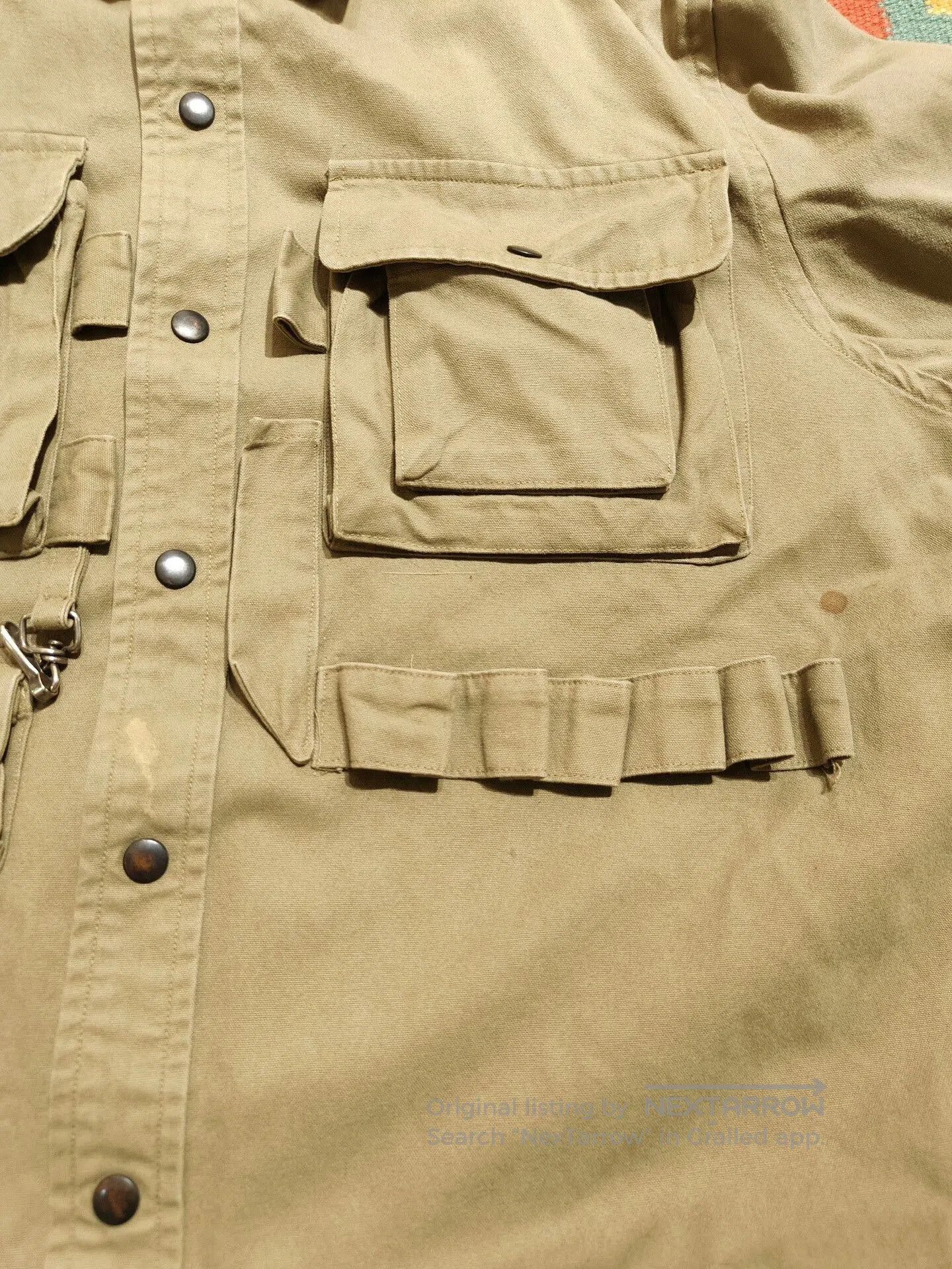 Polo Ralph Lauren Vintage RRL Fishing Hunting Shirt Jacket. Size US L / EU 52-54 / 3 - 9 Thumbnail
