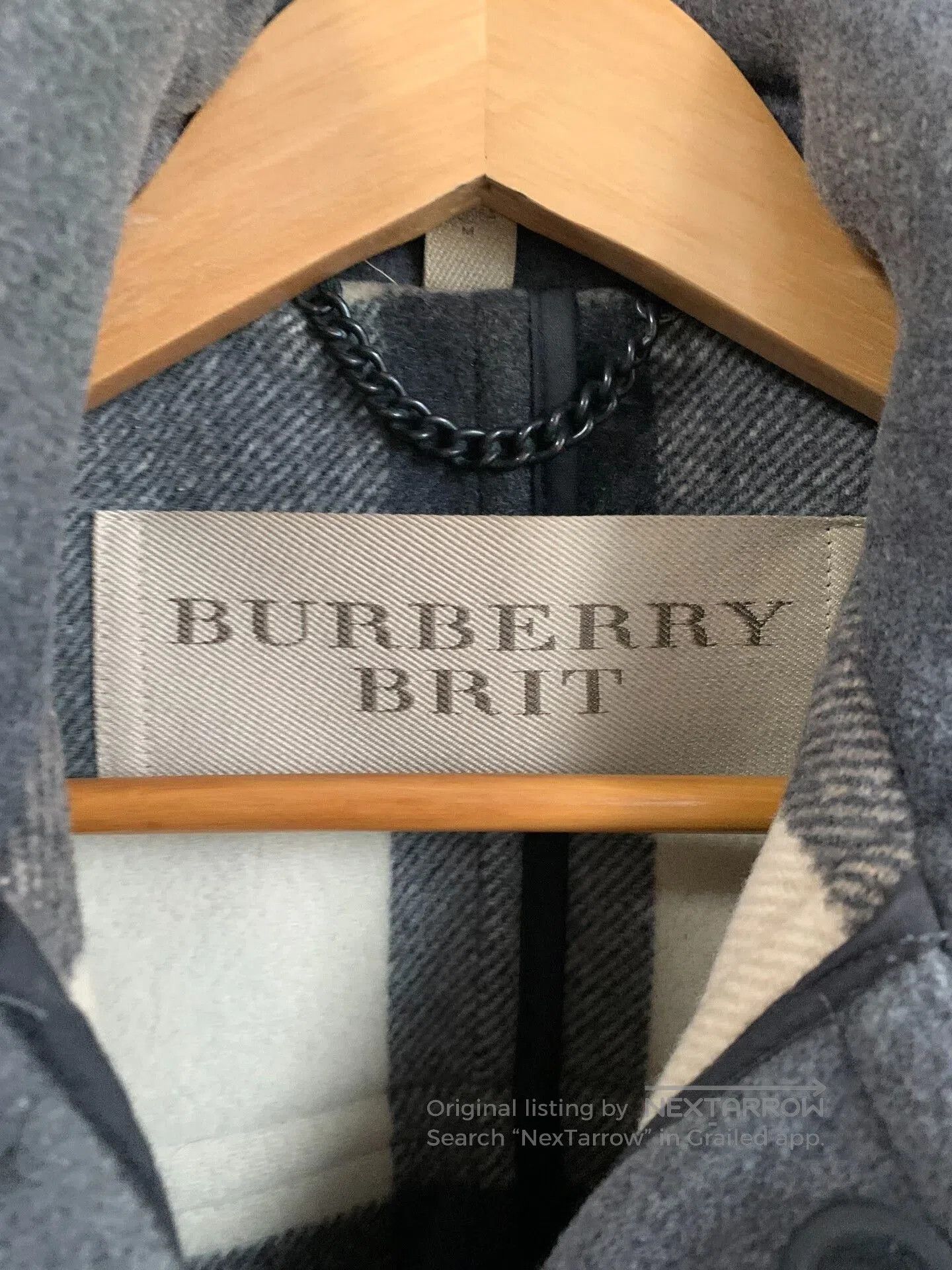 Burberry Burberry Brit Runway Wool Coat. Size US M / EU 48-50 / 2 - 2 Thumbnail