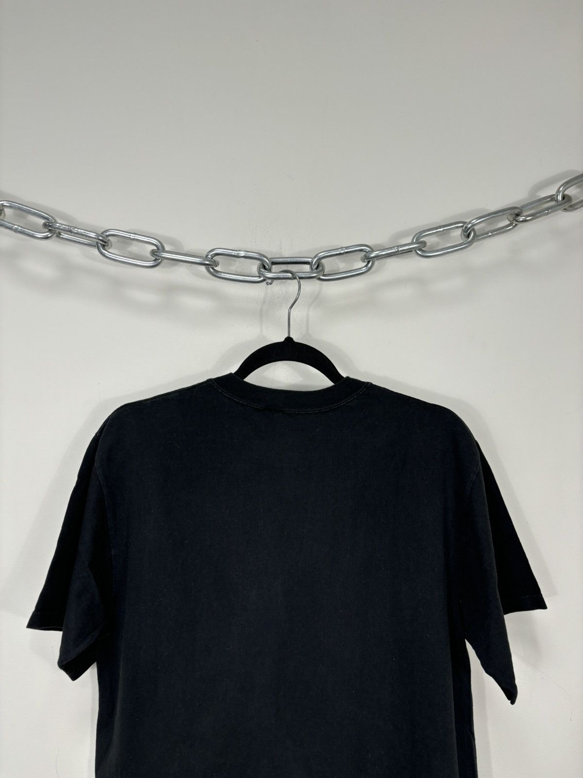 Russell Athletic Vintage 90s Russell Athletic USA Logo NHL Black T-Shirt Tee Size US L / EU 52-54 / 3 - 11 Thumbnail