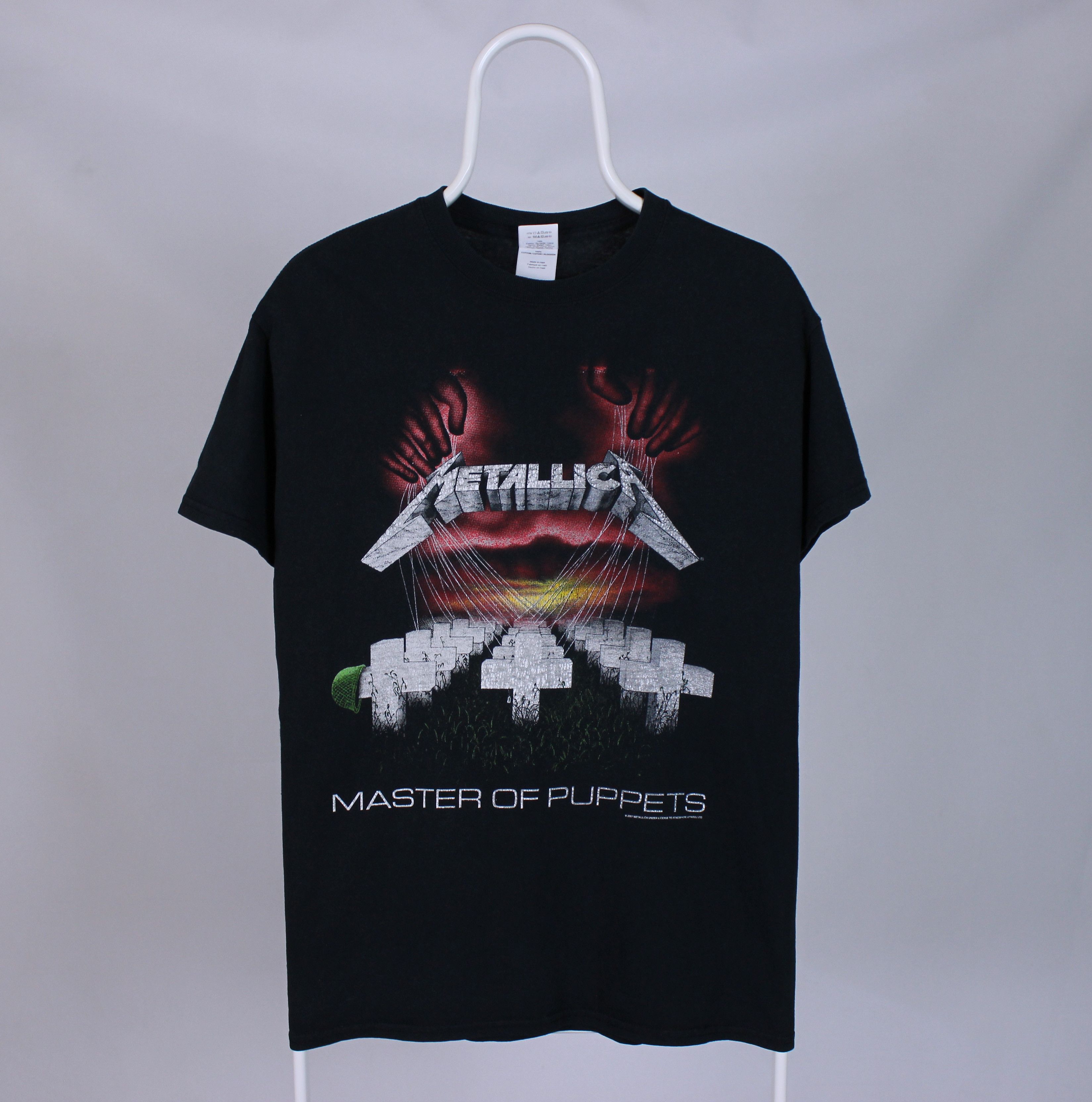 Band Tees 2007 METALLICA “MASTER OF PUPPETS” T-SHIRT vintage TEE Size US M / EU 48-50 / 2 - 1 Thumbnail