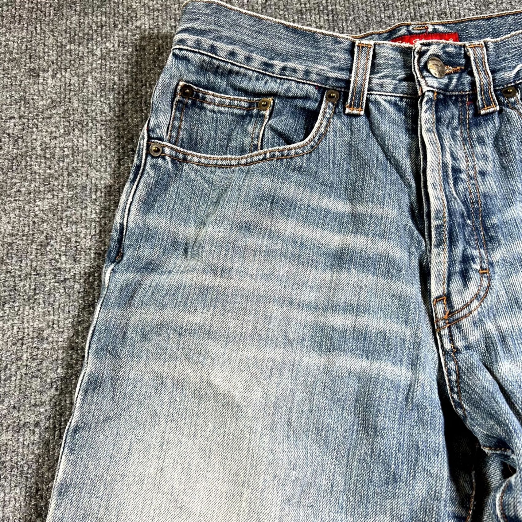 Ben Sherman Ben Sherman Jeans Mens 32 Blue Denim 100% Cotton 5-Pockets Straight Streetwear Size US 32 / EU 48 - 4 Thumbnail
