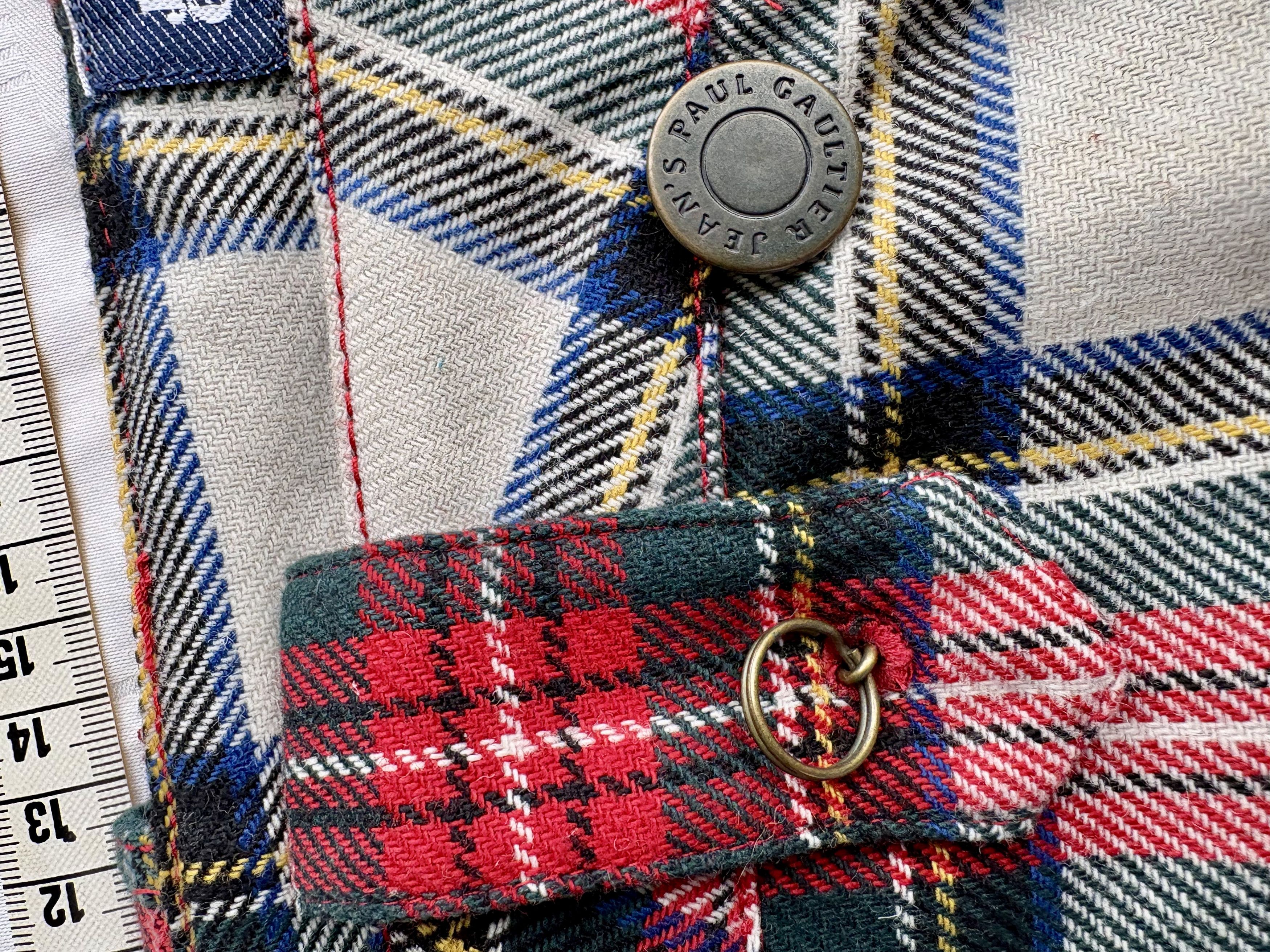 Jean Paul Gaultier Archival JEAN PAUL GAULTIER Tartan Sailor Pants – Unworn Size US 34 / EU 50 - 11 Thumbnail