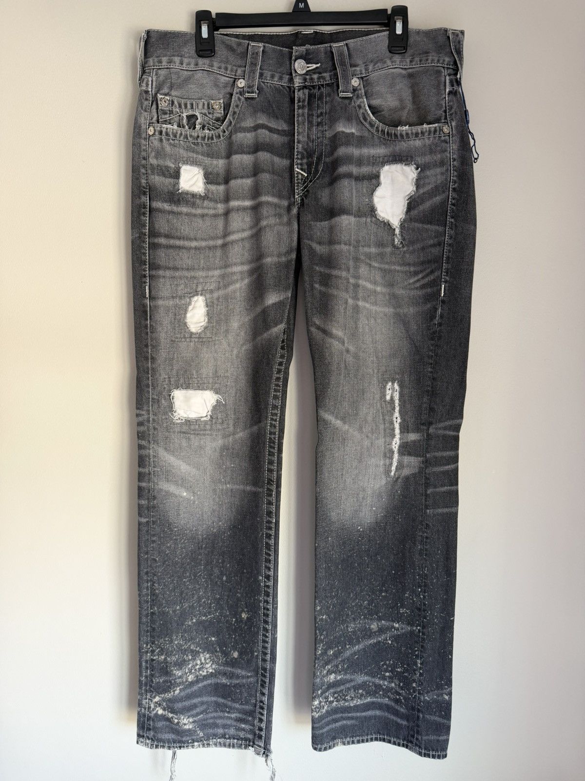True Religion Vintage Distressed True Religion Jeans Size US 34 / EU 50 - 2 Thumbnail