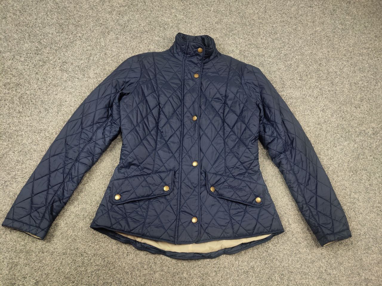 Barbour flyweight cavalry quilted Pocket Classic Zip jacket