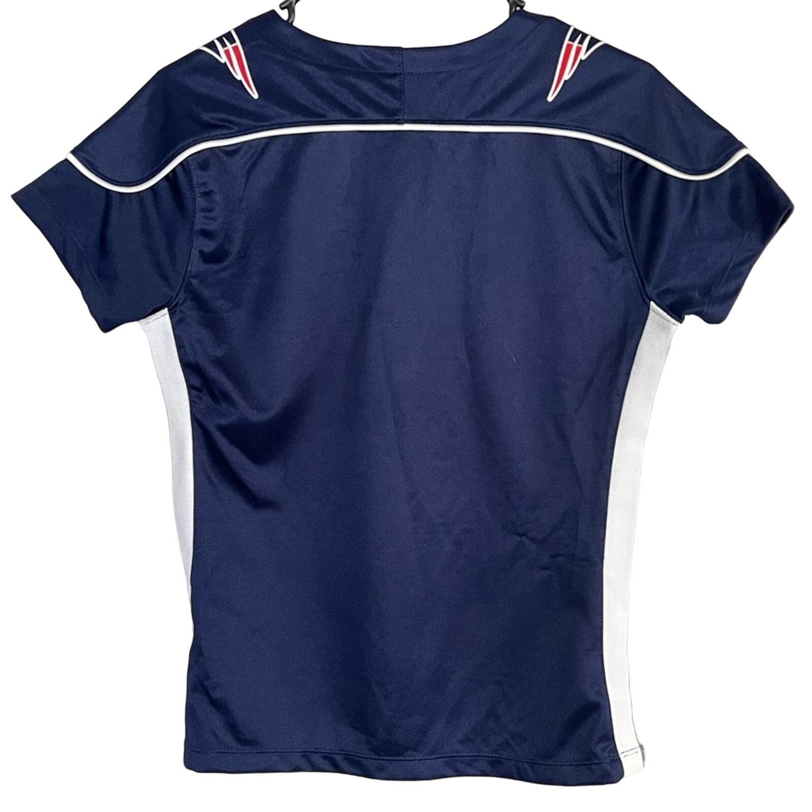 NFL NFL NEW ENGLAND PATRIOTS LACE UP JERSEY SIZE MEDIUM CLEAN Size L / US 10 / IT 46 - 2 Thumbnail