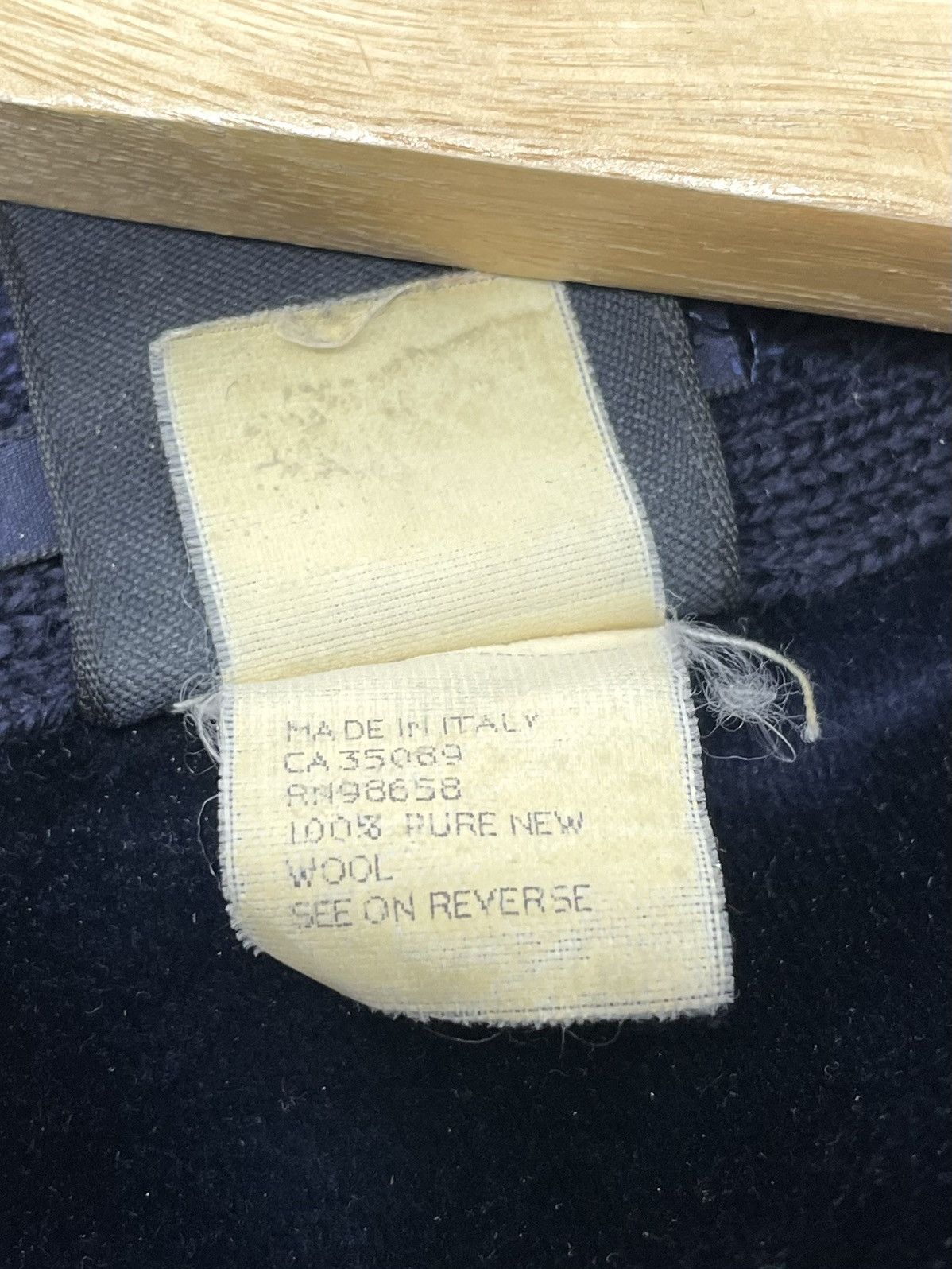 Paul & Shark Vintage Paul & Shark Yachting 1/4 Zip Wool Sweater - Size S Size US S / EU 44-46 / 1 - 14 Thumbnail
