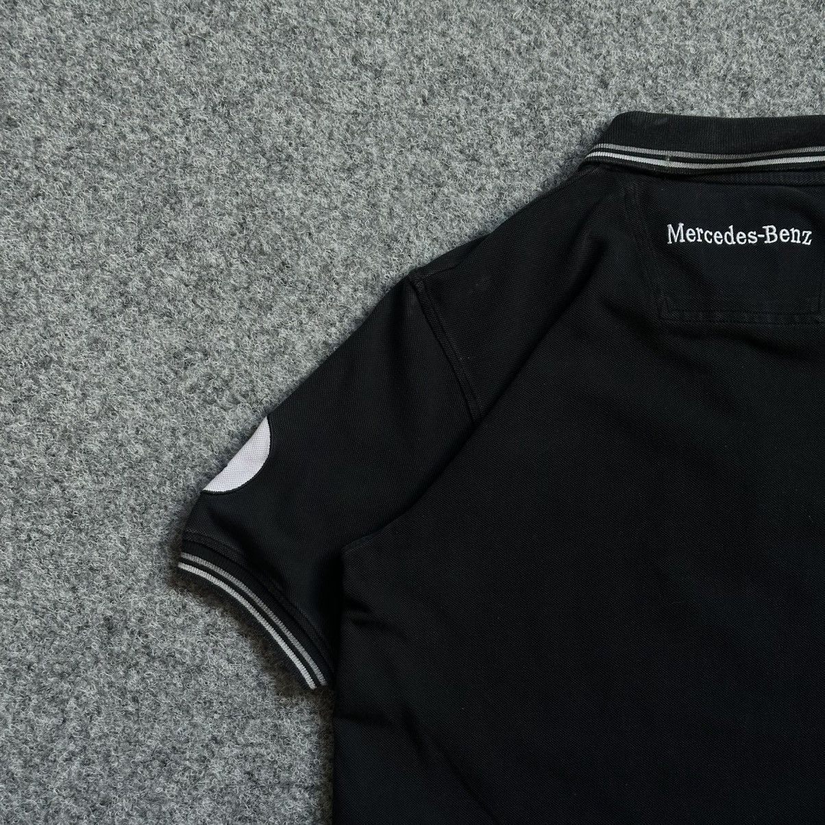 Mercedes-Benz VTG Mercedes Benz Henri Loyd Polo Size S Y2K 00s USA Sport-w Size US S / EU 44-46 / 1 - 9 Thumbnail