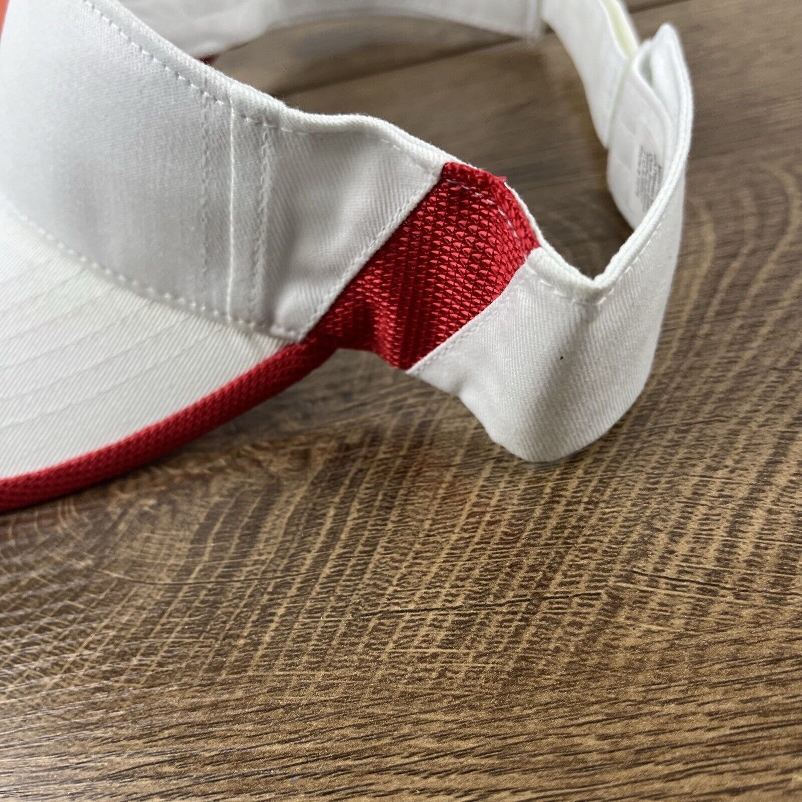 Other ADC W Visor Hat White ADC Cap Adjustable Hat White Adult Hat Size ONE SIZE - 8 Thumbnail