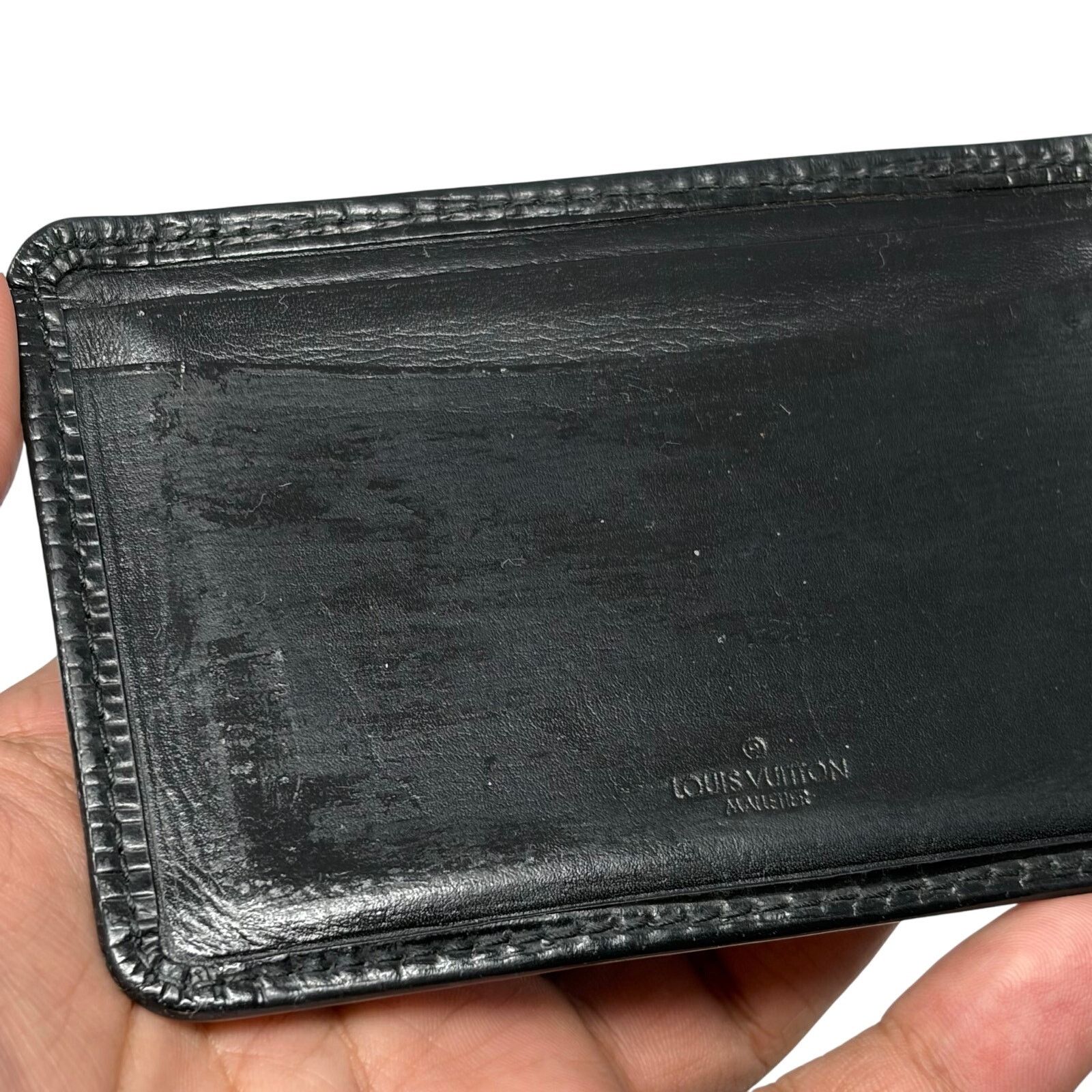 Louis Vuitton Louis Vuitton Black Cardholder Wallet Size ONE SIZE - 8 Thumbnail