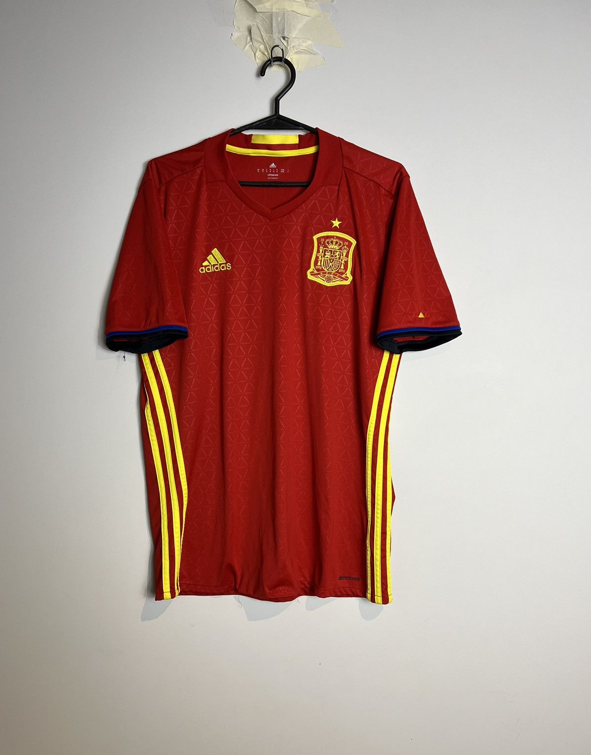 Adidas Adidas Spain 2016/2017 Soccer Jersey Size US M / EU 48-50 / 2 - 1 Thumbnail