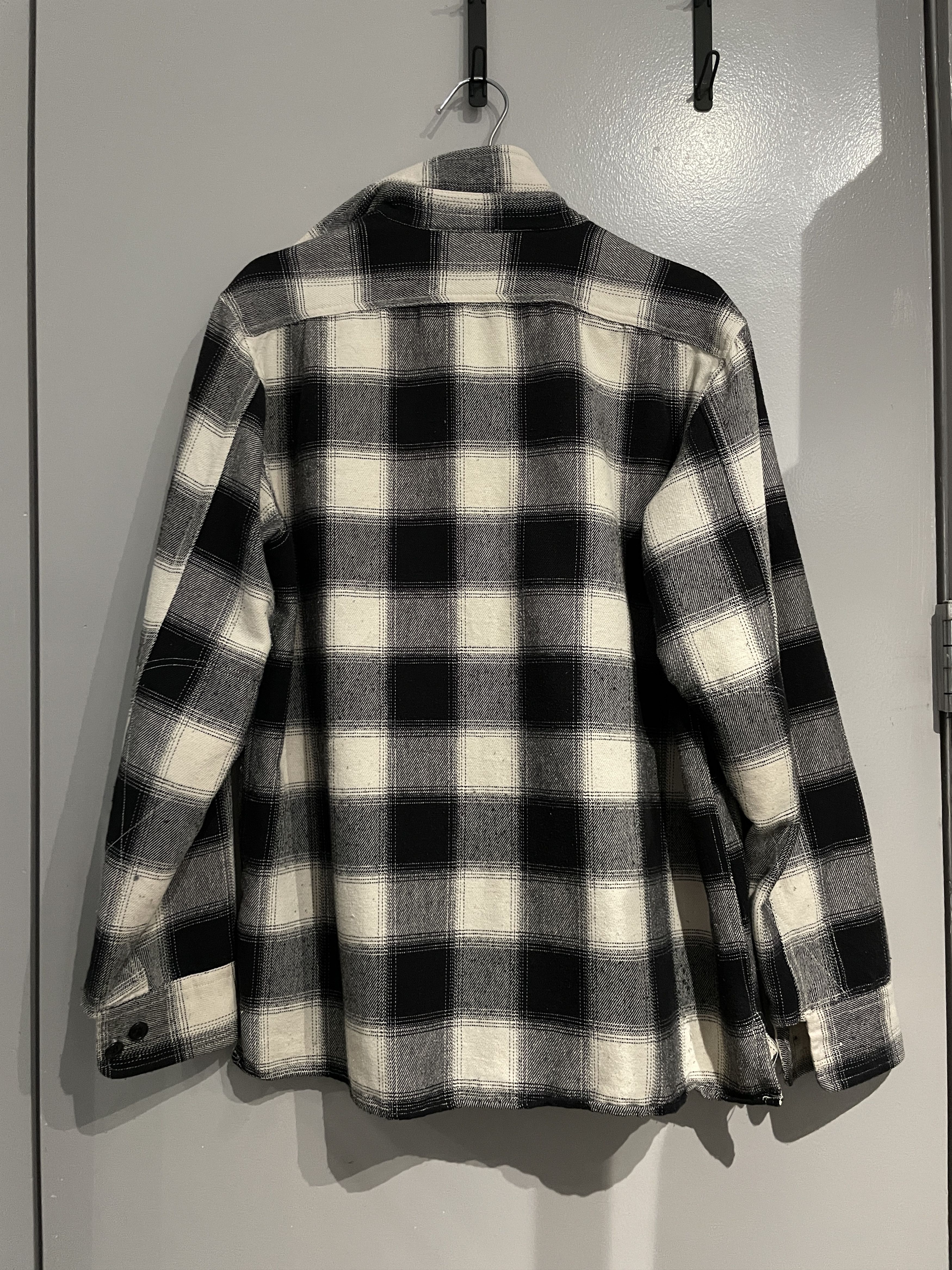 Bape Bape Flannel Black White used Size US L / EU 52-54 / 3 - 5 Thumbnail