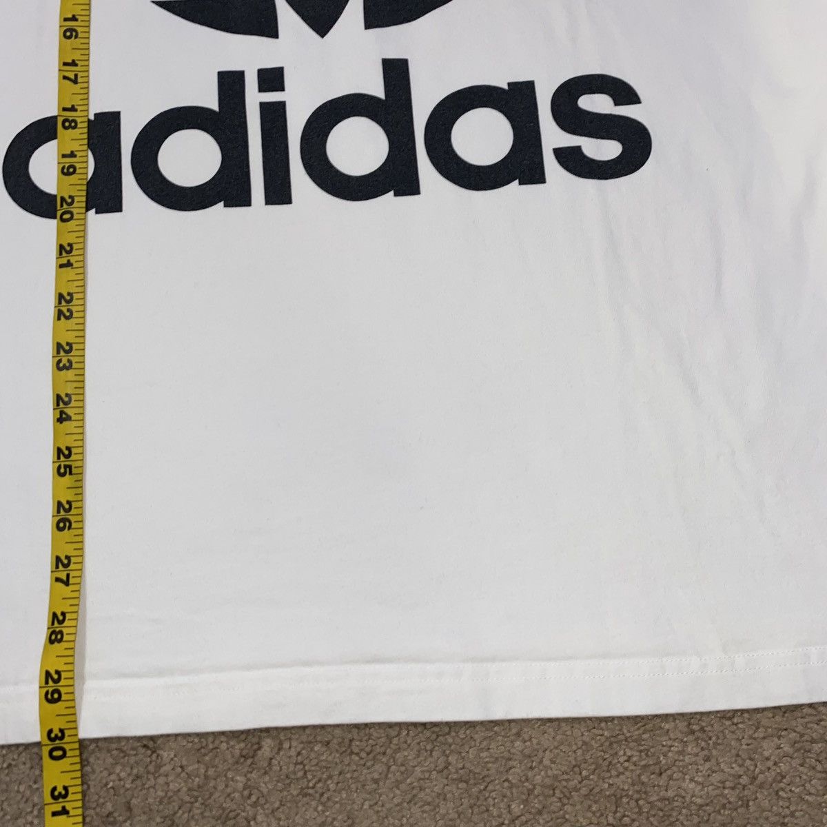 Vintage Adidas Tre Foil Vintage Big Logo Size US XL / EU 56 / 4 - 4 Thumbnail