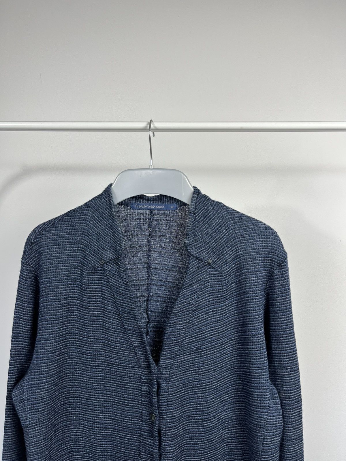 Transit Transit Par-Such Textured Linen Cotton Knit Cardigan Italy Size S / US 4 / IT 40 - 2 Thumbnail
