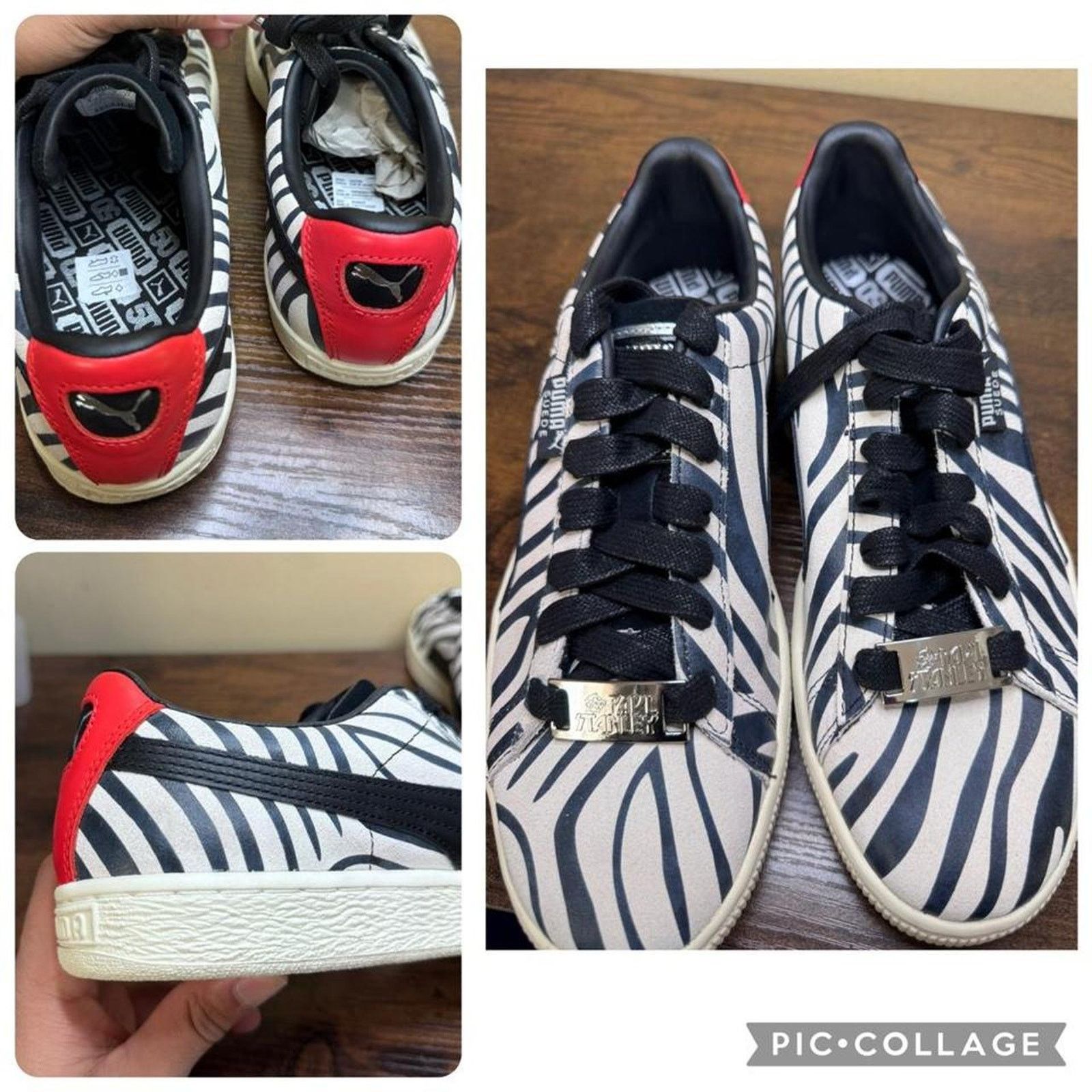Puma PUMA Paul Stanley Zebra 'KISS' 366288-01 US men Size 9 Size US 9 / EU 42 - 4 Thumbnail