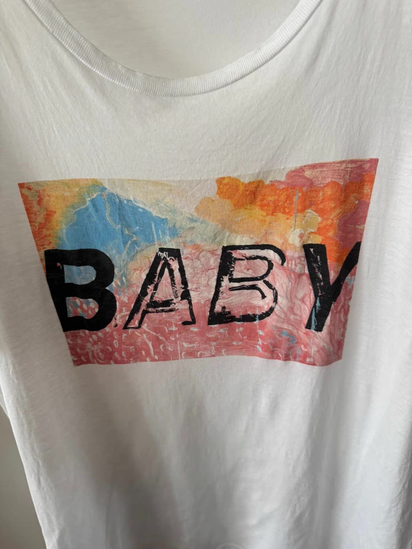 Saint Laurent Paris Saint Laurent Unisex Baby Tee Ｑ23 Size US L / EU 52-54 / 3 - 4 Thumbnail