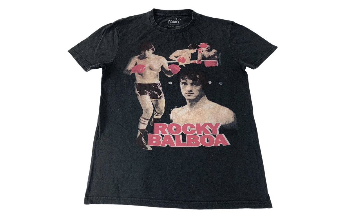 Rocky Balboa II Sylvester Stallone Film Movie Printed Tee