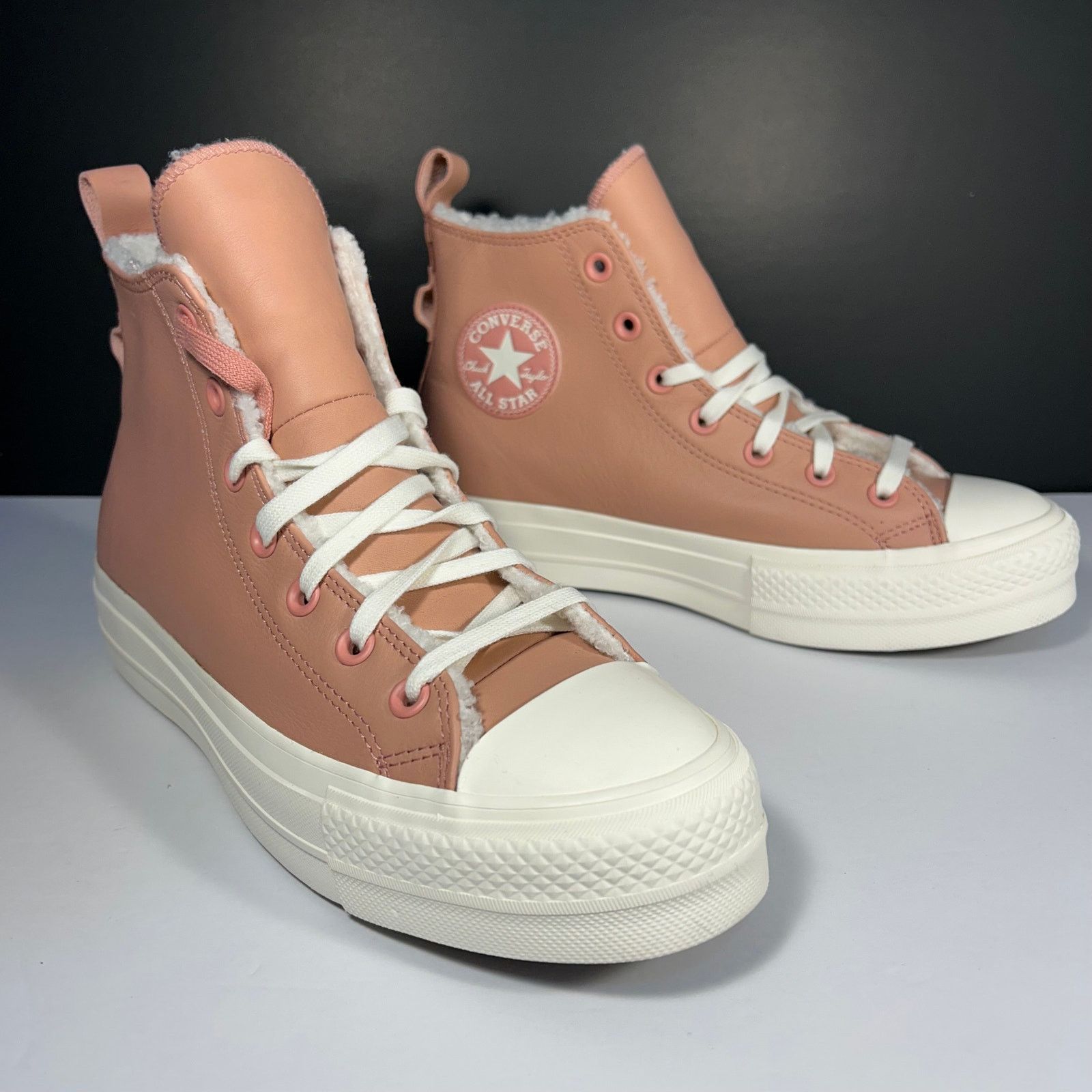 Converse Converse CTAS Lift Hi Rust Pink/Egret Women Size 9.5 A04256C Size US 9.5 / IT 39.5 - 6 Thumbnail